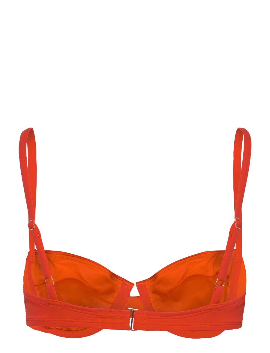 Organic Basics - Swim Underwire Bikini Top - bikinitoppar - blood orange - 2