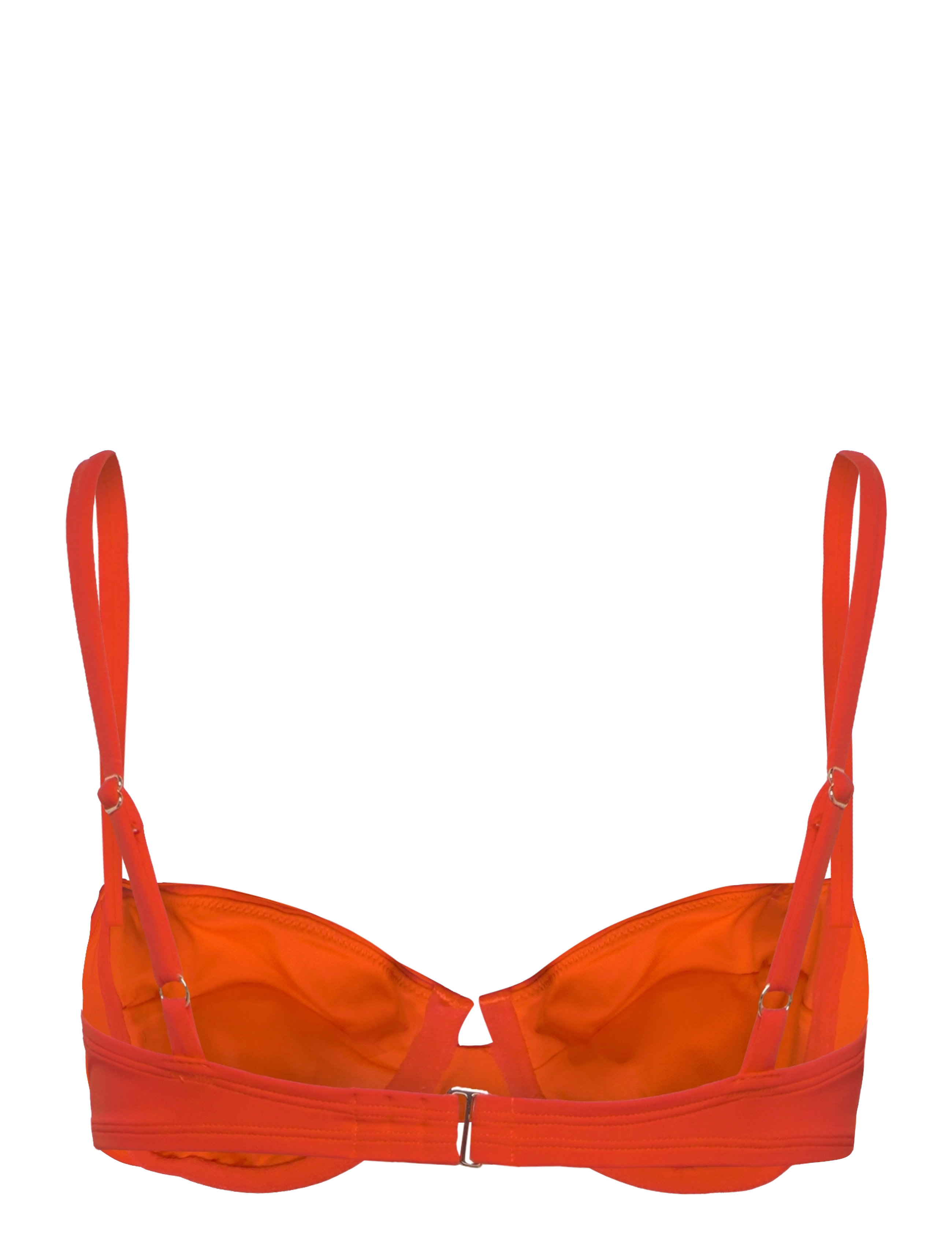 Organic Basics - Swim Underwire Bikini Top - bikini overdele - blood orange - 2