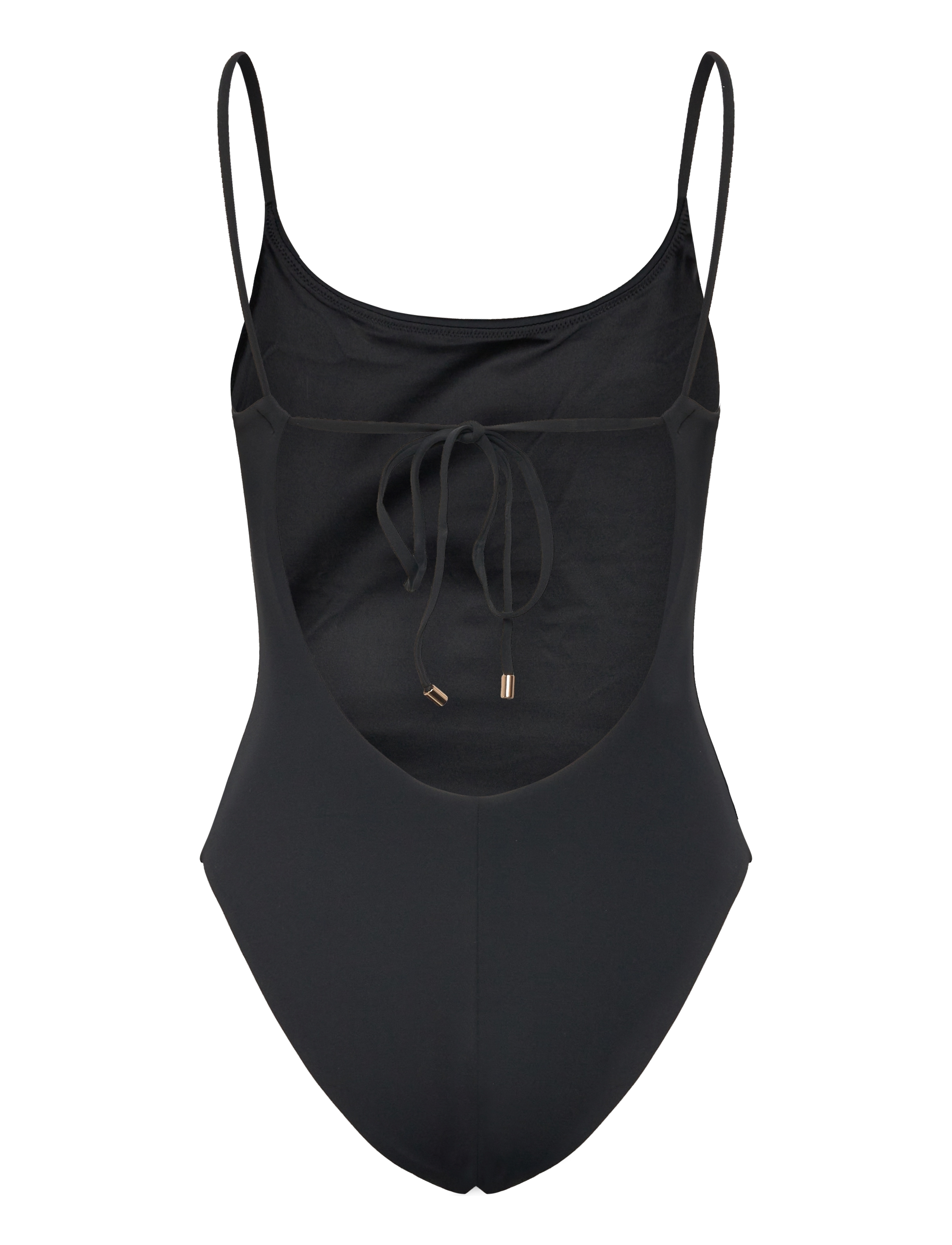 Organic Basics - Swim Open Back One-Piece - black - 2