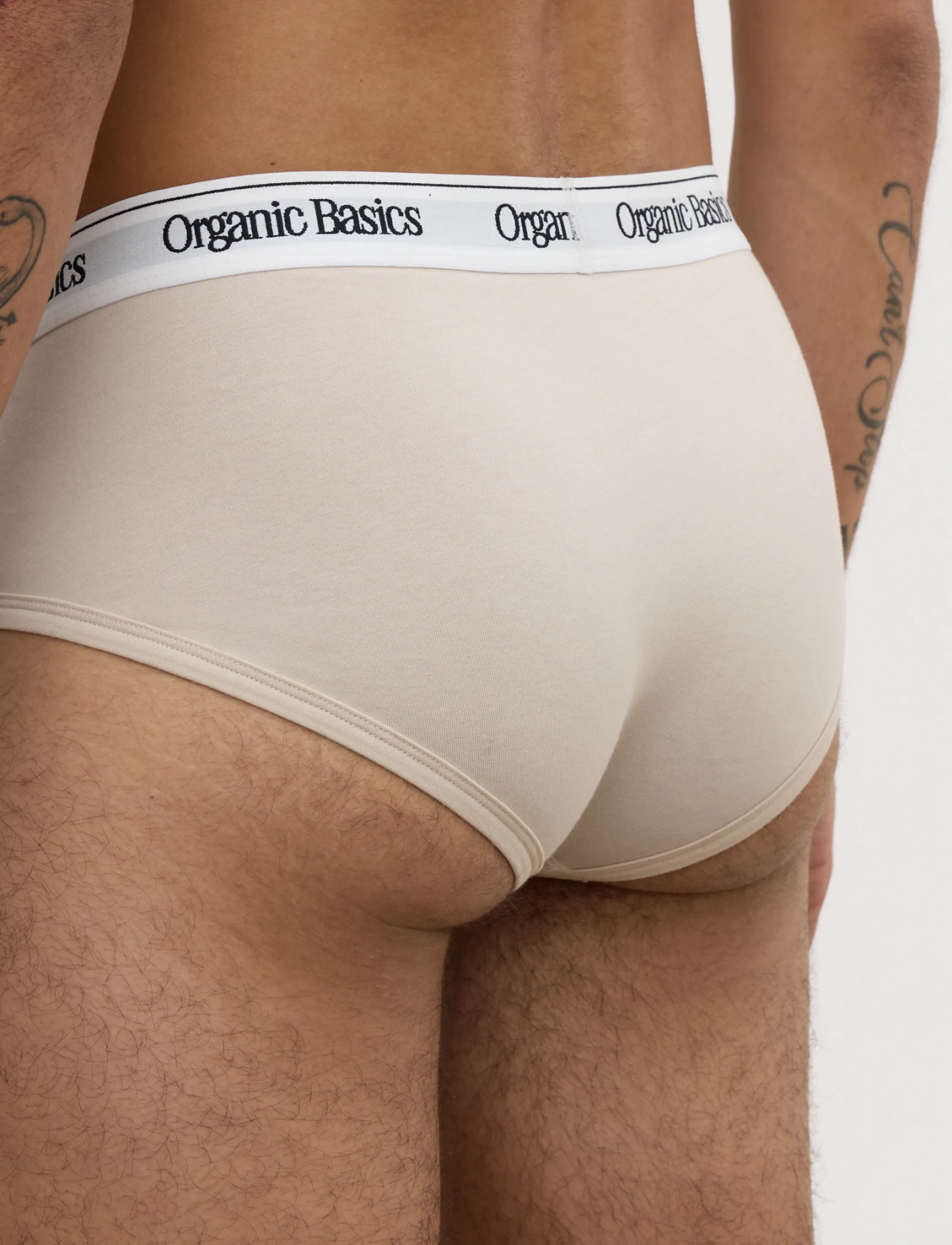 Organic Basics - Easy Briefs 3-Pack - herren slips - soft lilac / himalayan salt / sandstone - 4