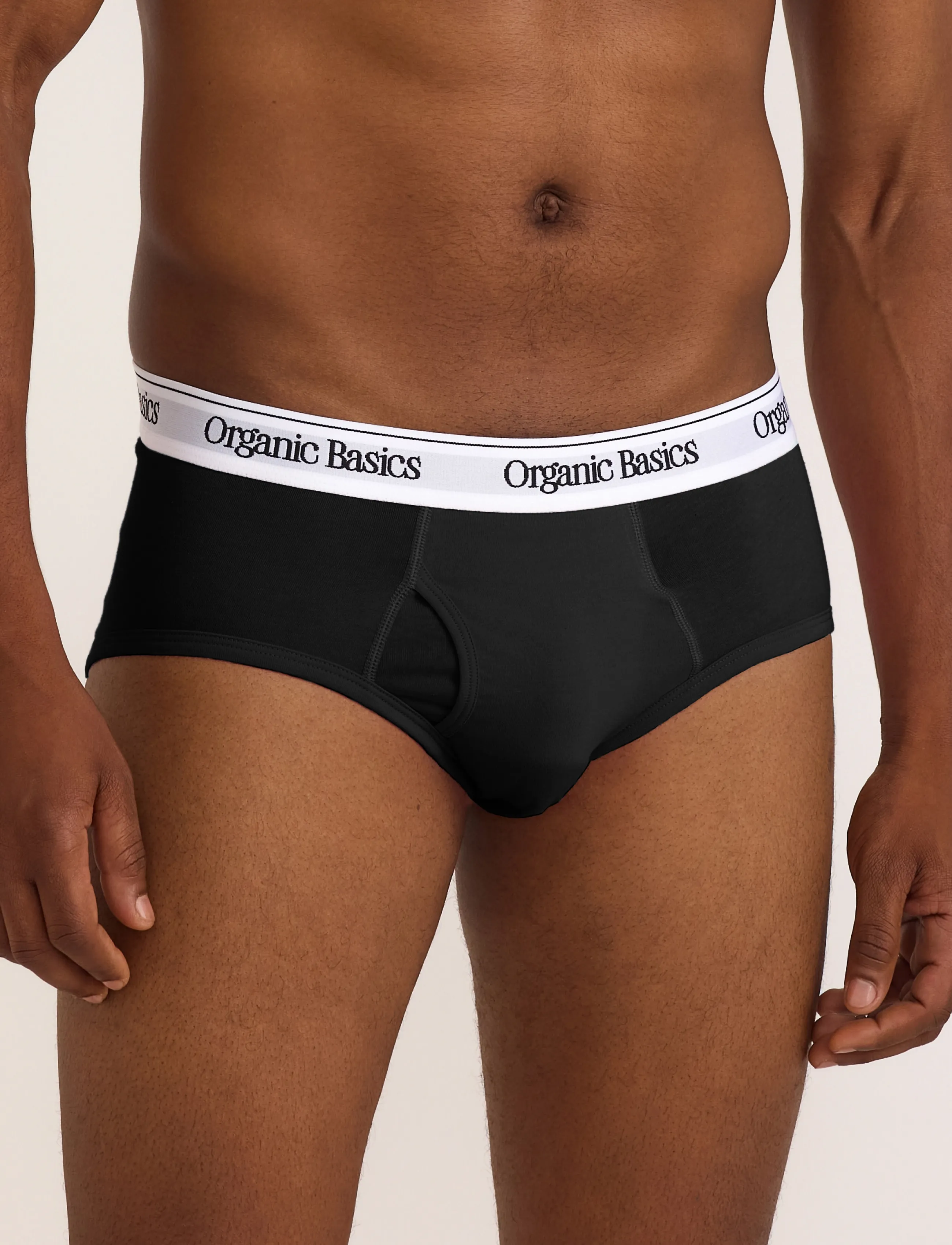 Organic Basics - Easy Briefs 3-Pack - herren slips - black - 2