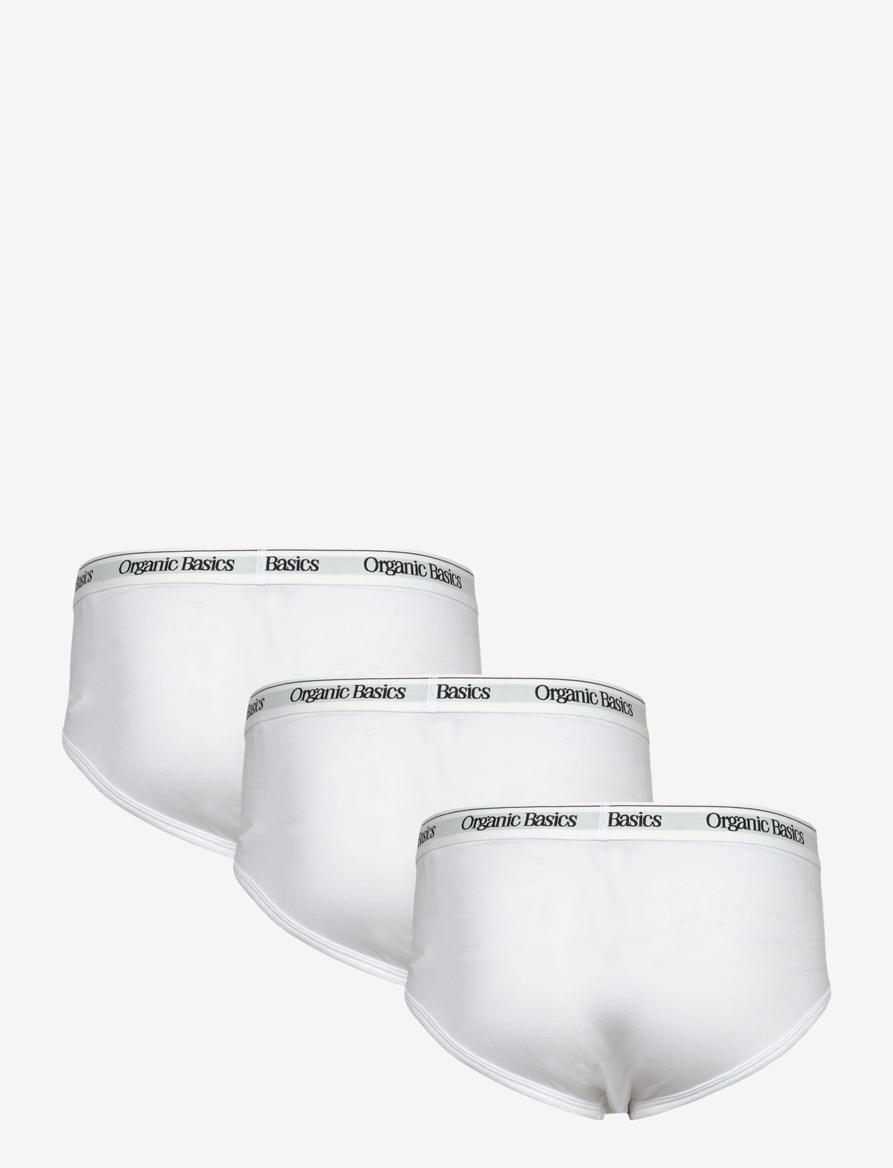Organic Basics - Easy Briefs 3-Pack - slips - white - 1