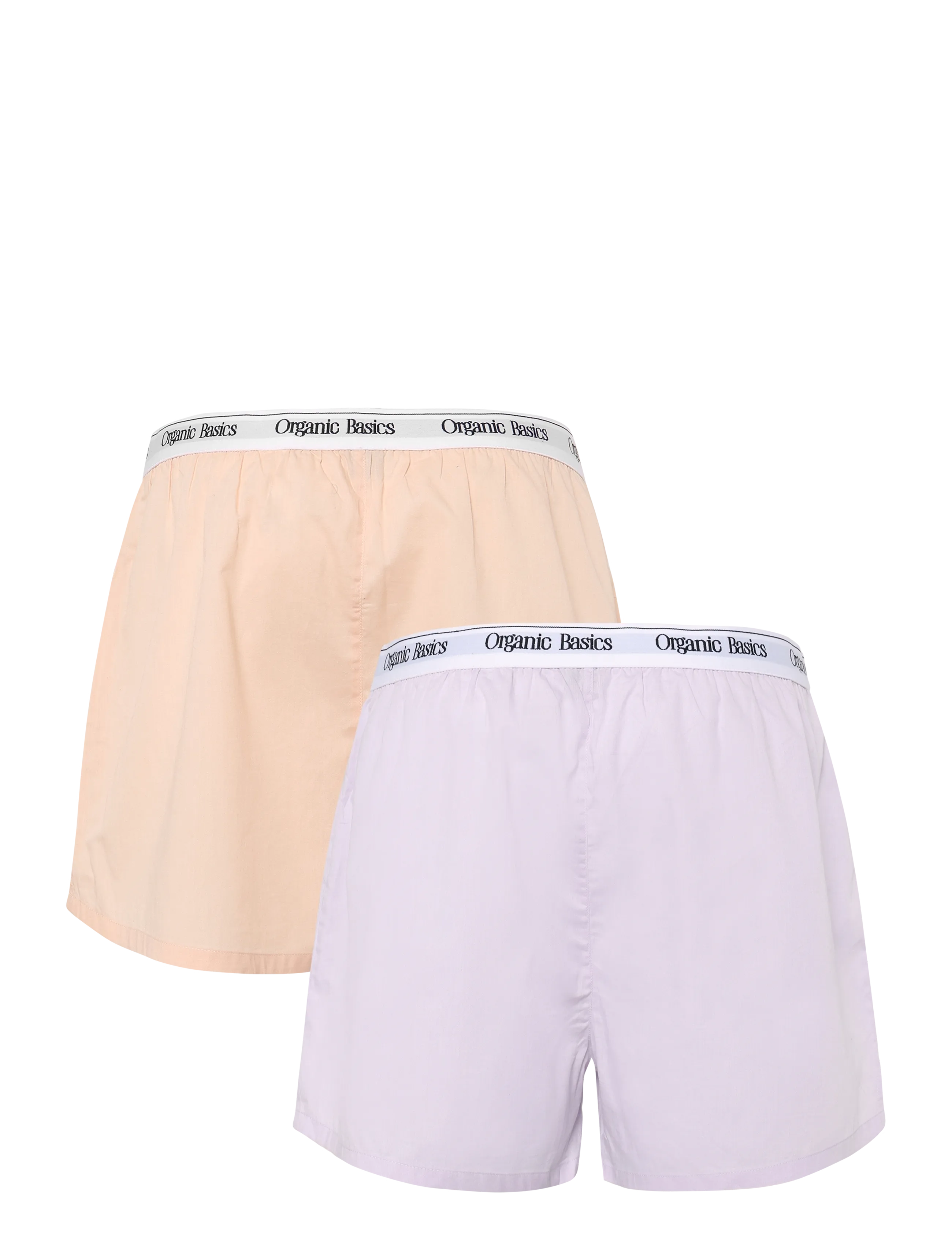 Organic Basics - Easy Boxer Shorts 2-Pack - boxershorts - lavender / himalayan salt - 1