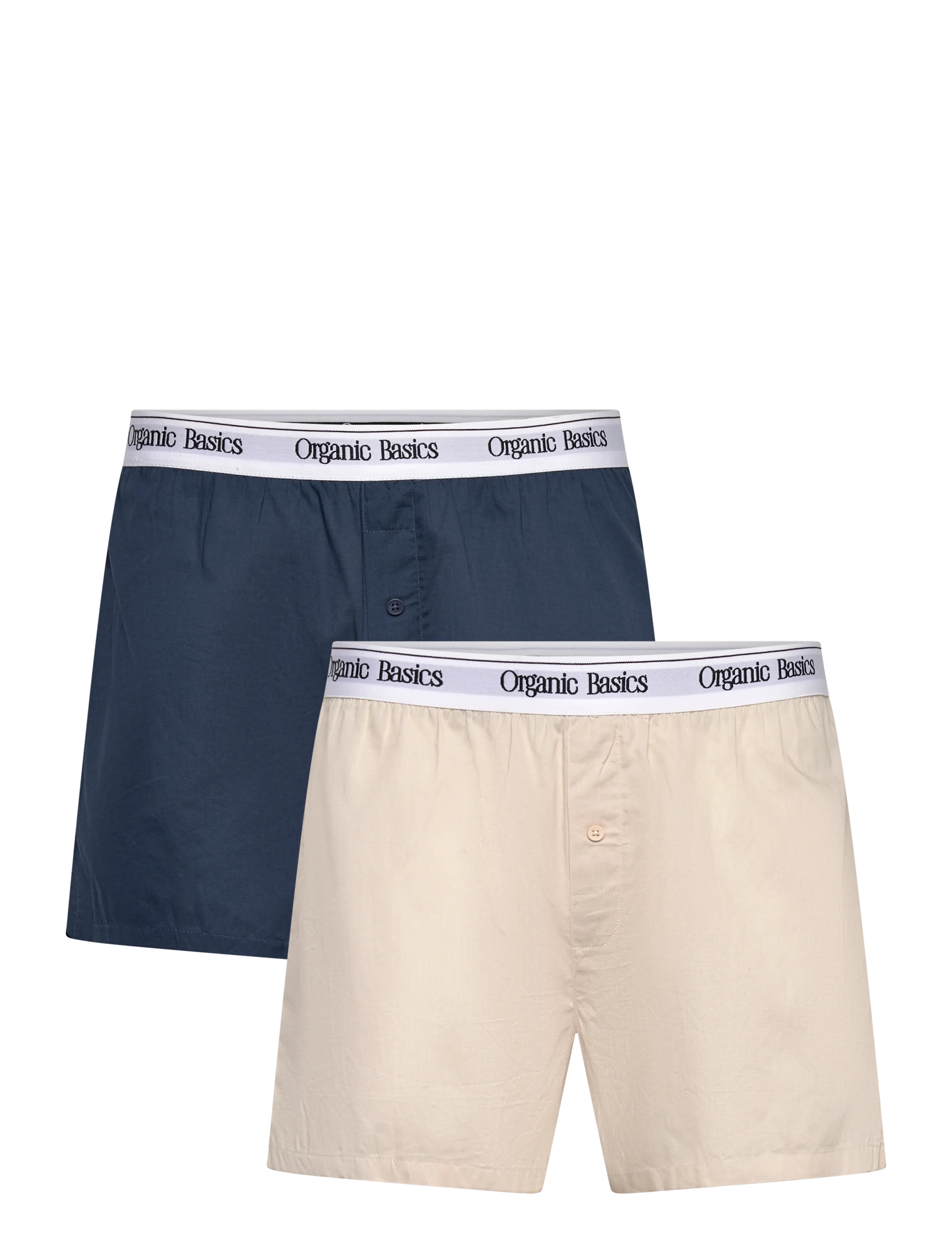 ORGANIC BASICS Easy Boxer Shorts 2-Pack Navy - M - Herren