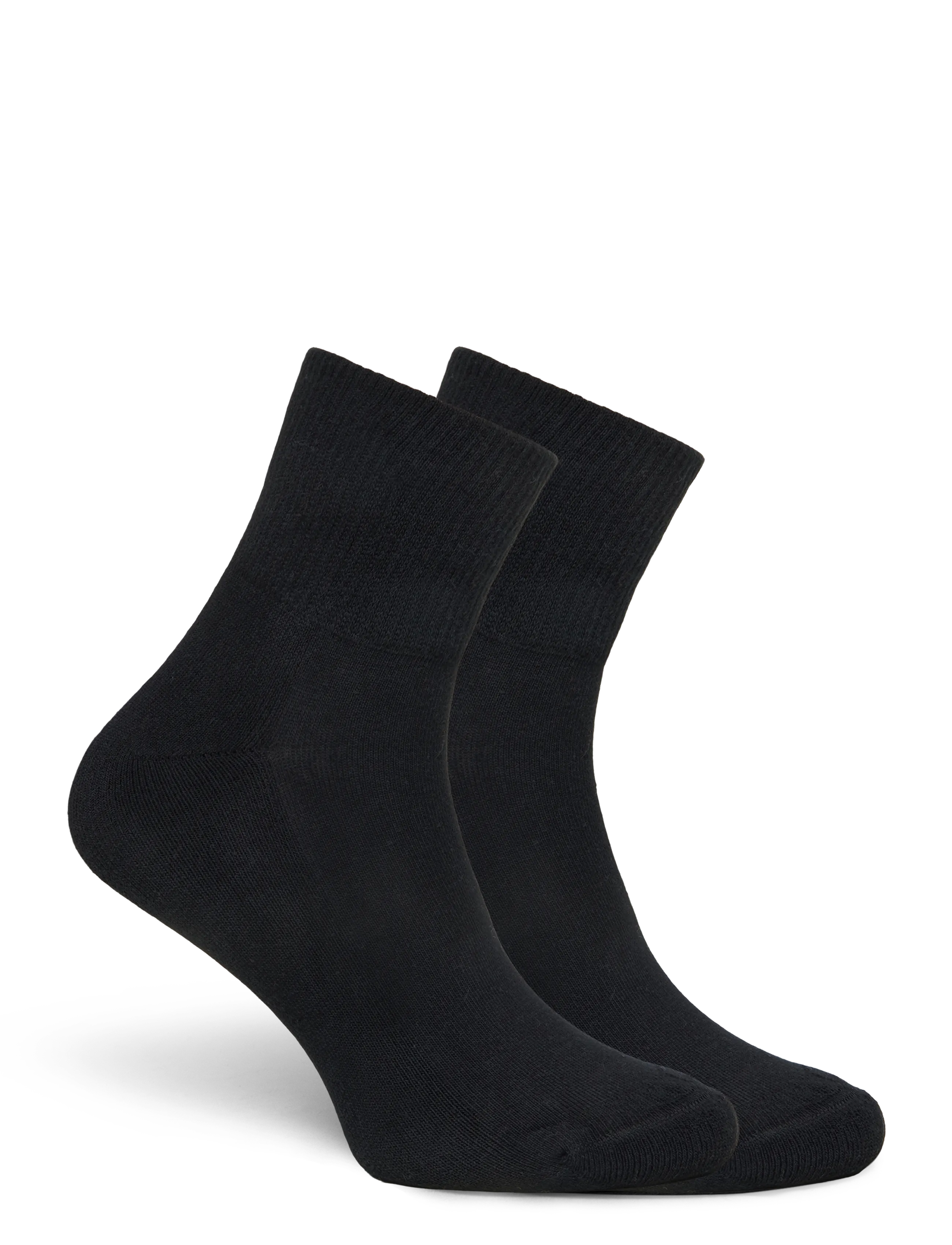 Organic Basics - Core Ankle Socks 2-pack - laveste priser - black - 1