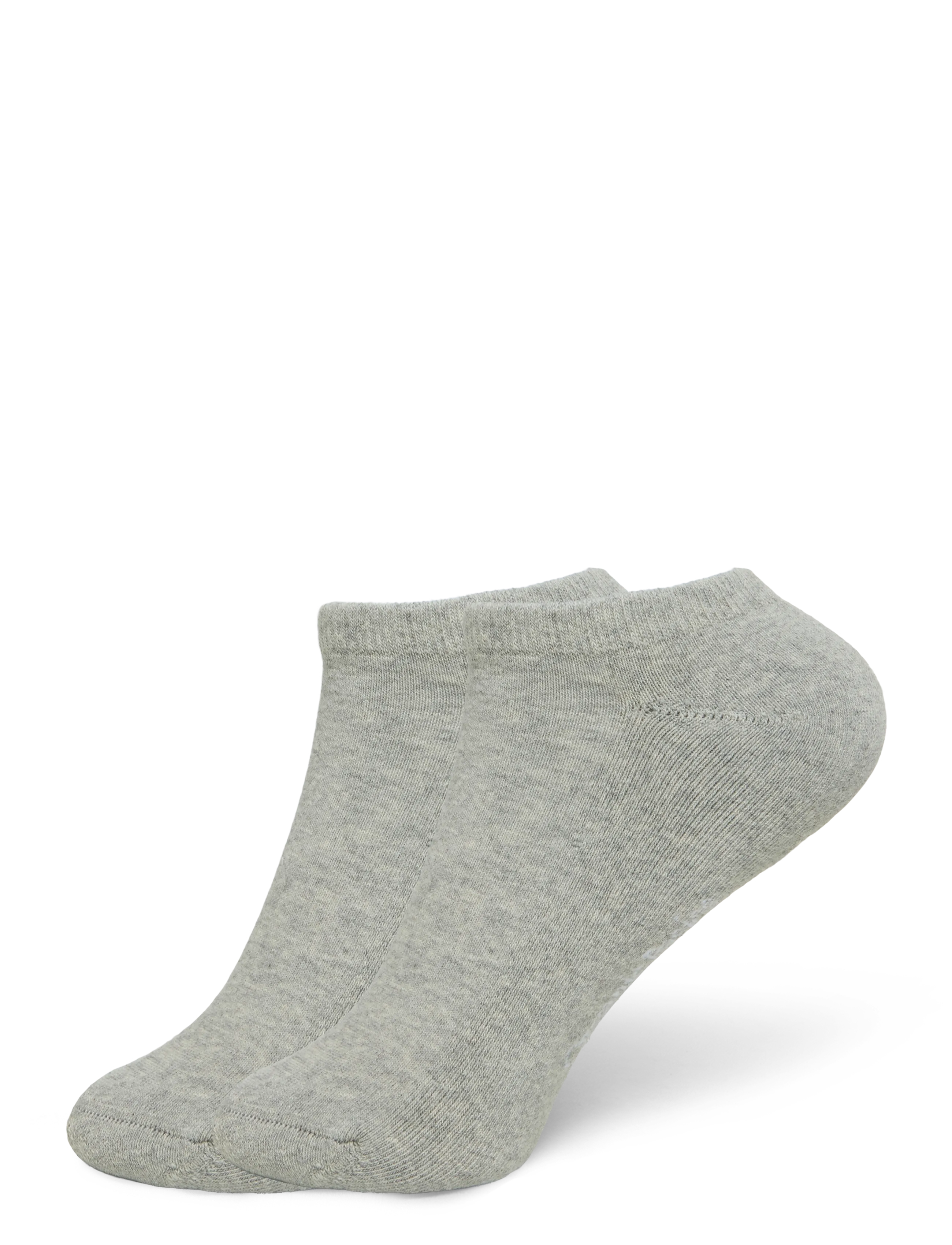 ORGANIC BASICS Core No Show Socken 2-Pack Grau - 35-38 - Damen
