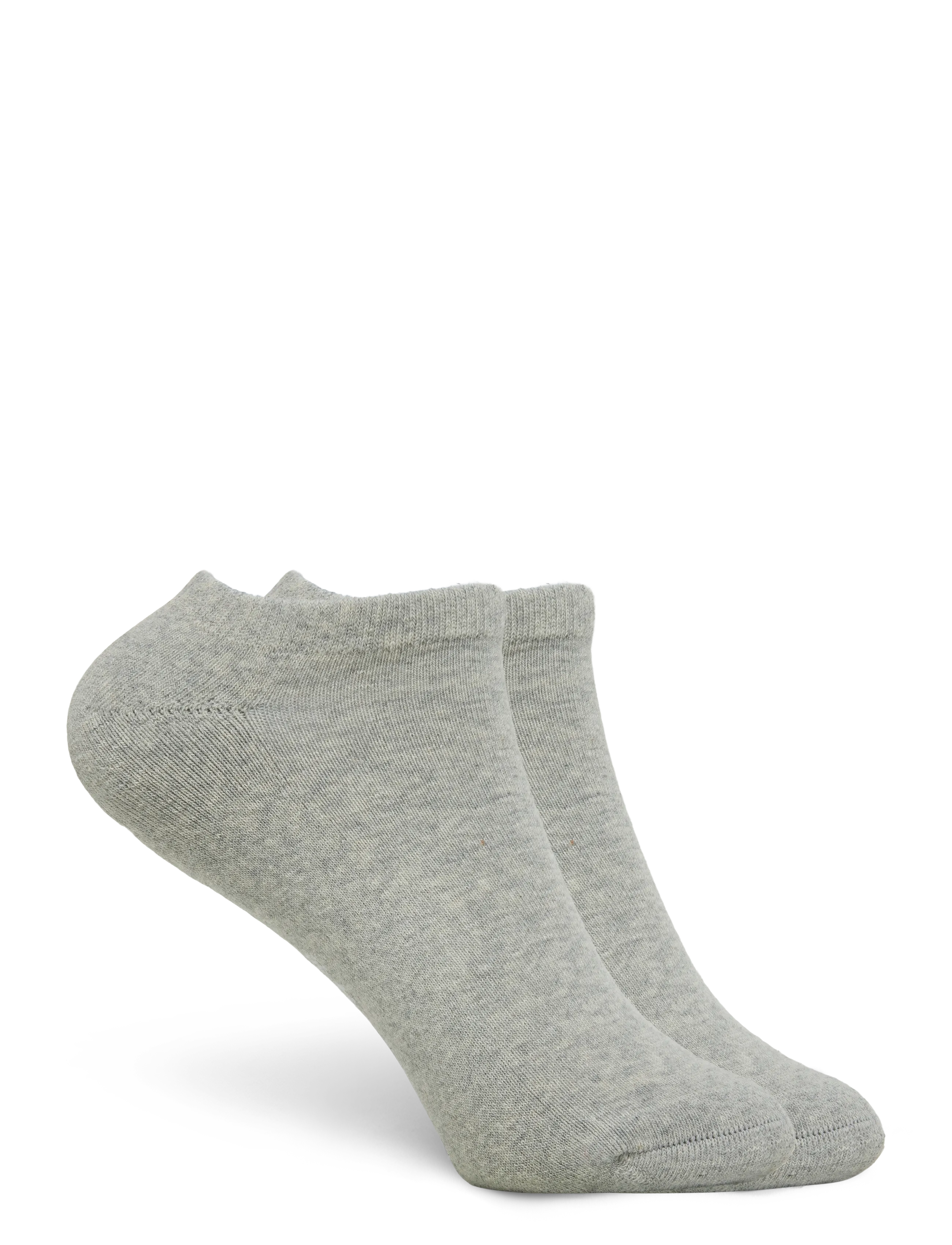 Organic Basics - Core No Show Socks 2-pack - laveste priser - grey - 1