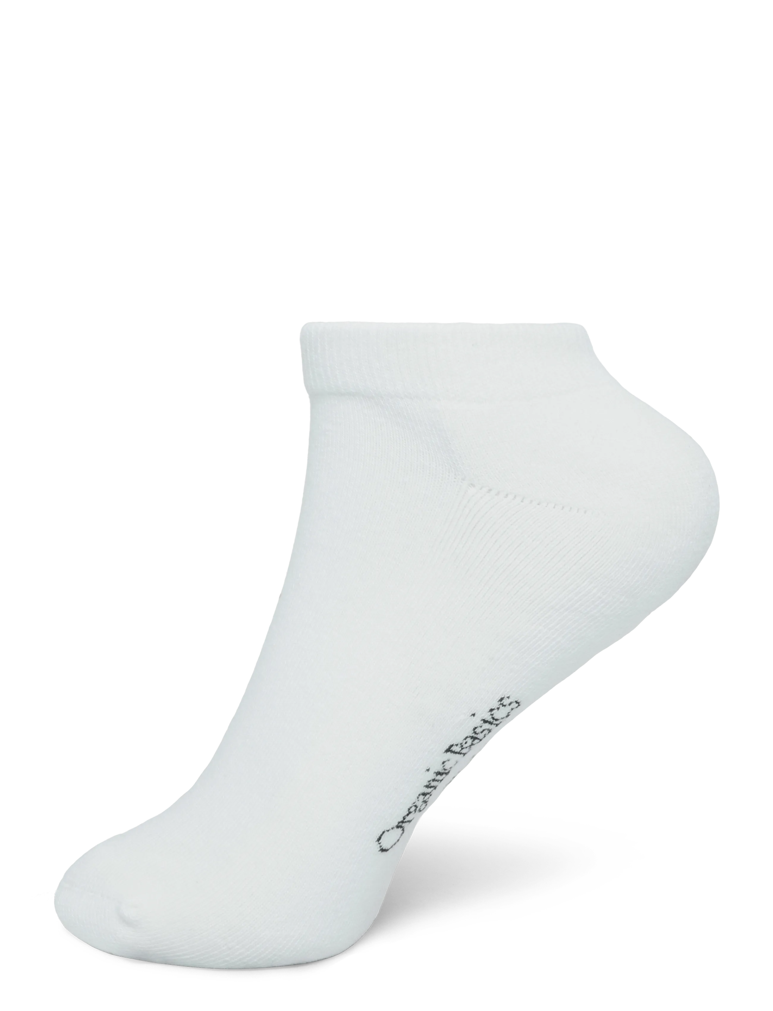 Organic Basics - Core No Show Socks 2-pack - die niedrigsten preise - white - 2