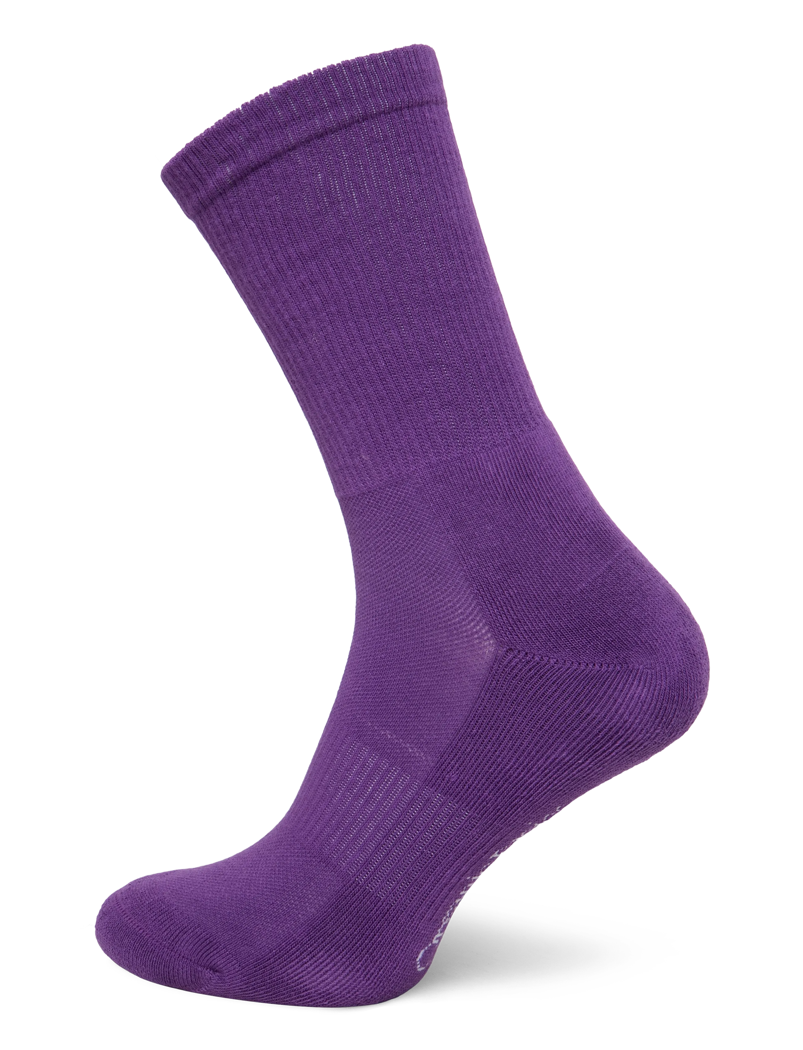 Organic Basics - Core Tennis Crew Socks 2-pack - laveste priser - aubergine - 3