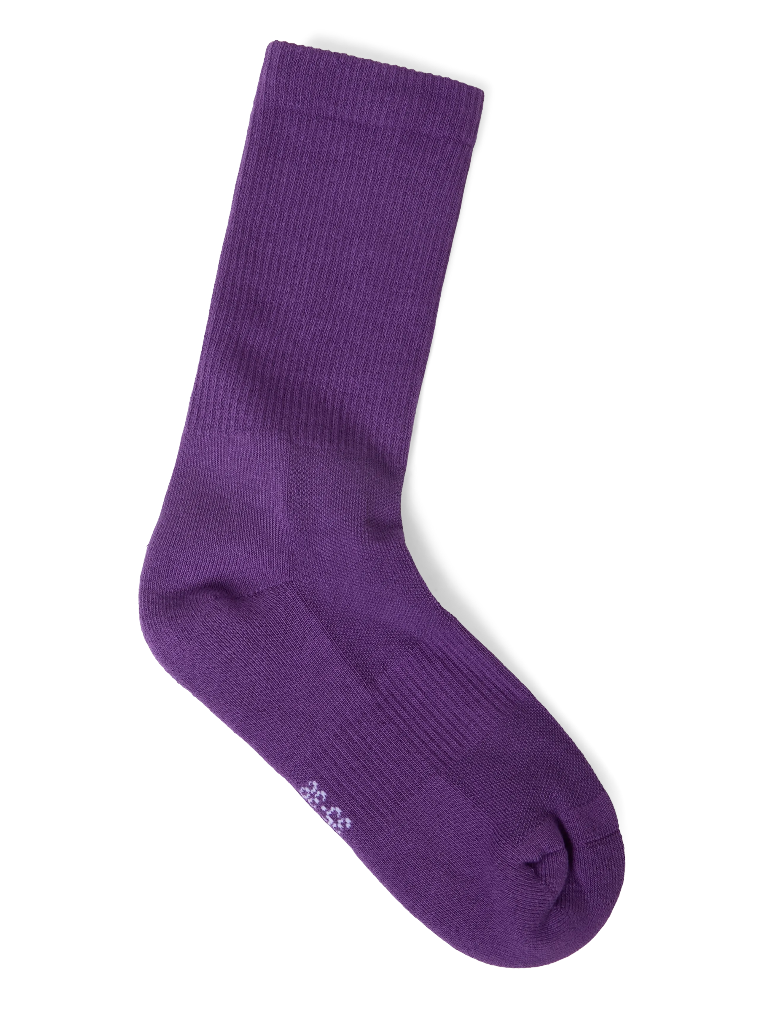 Organic Basics - Core Tennis Crew Socks 2-pack - laveste priser - aubergine - 4