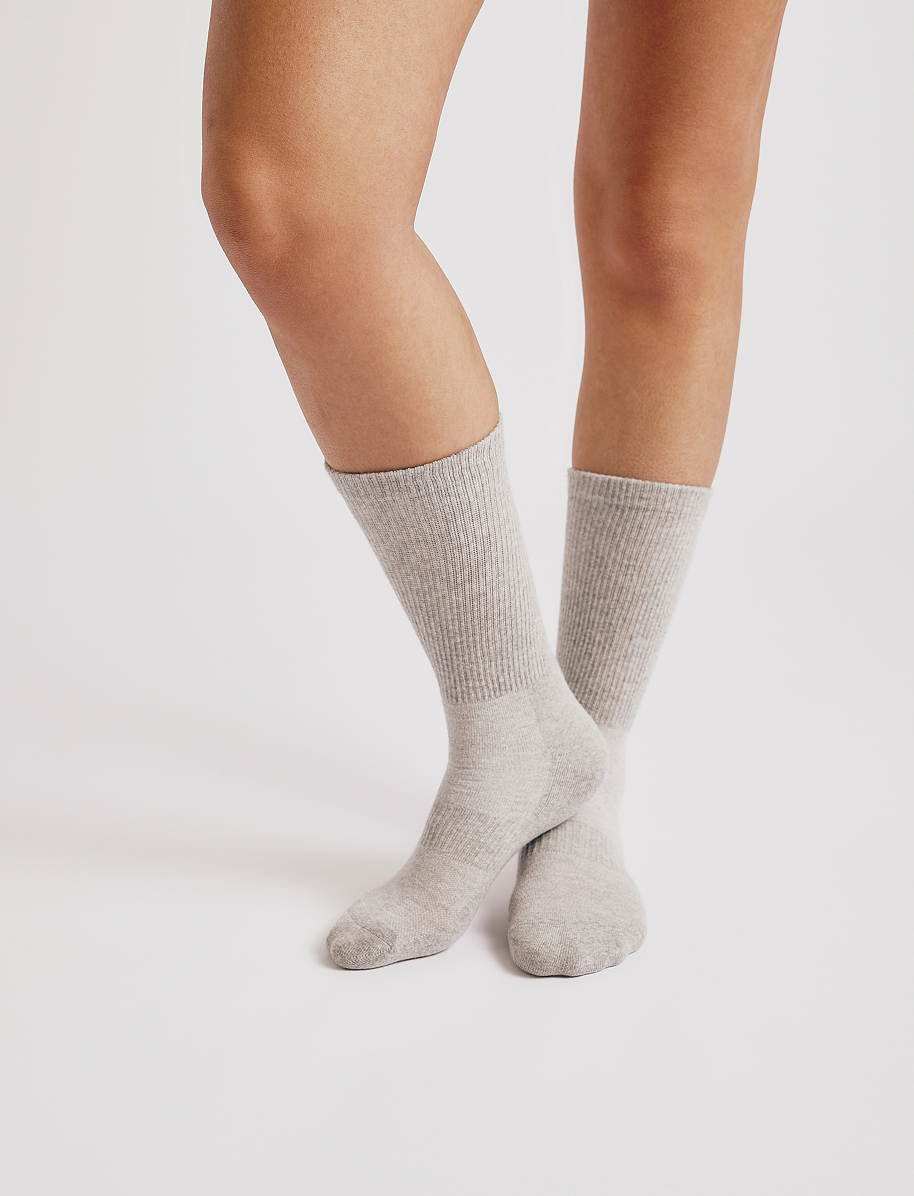 Organic Basics Core Tennis Crew Socks 2-pack - Unterwäsche - GREY / grey
