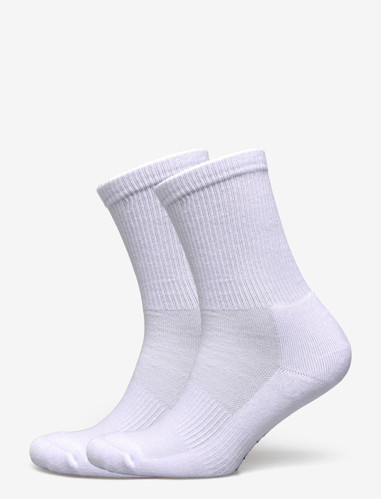 Organic Basics - Core Tennis Crew Socks 2-pack - almindelige strømper - white - 1
