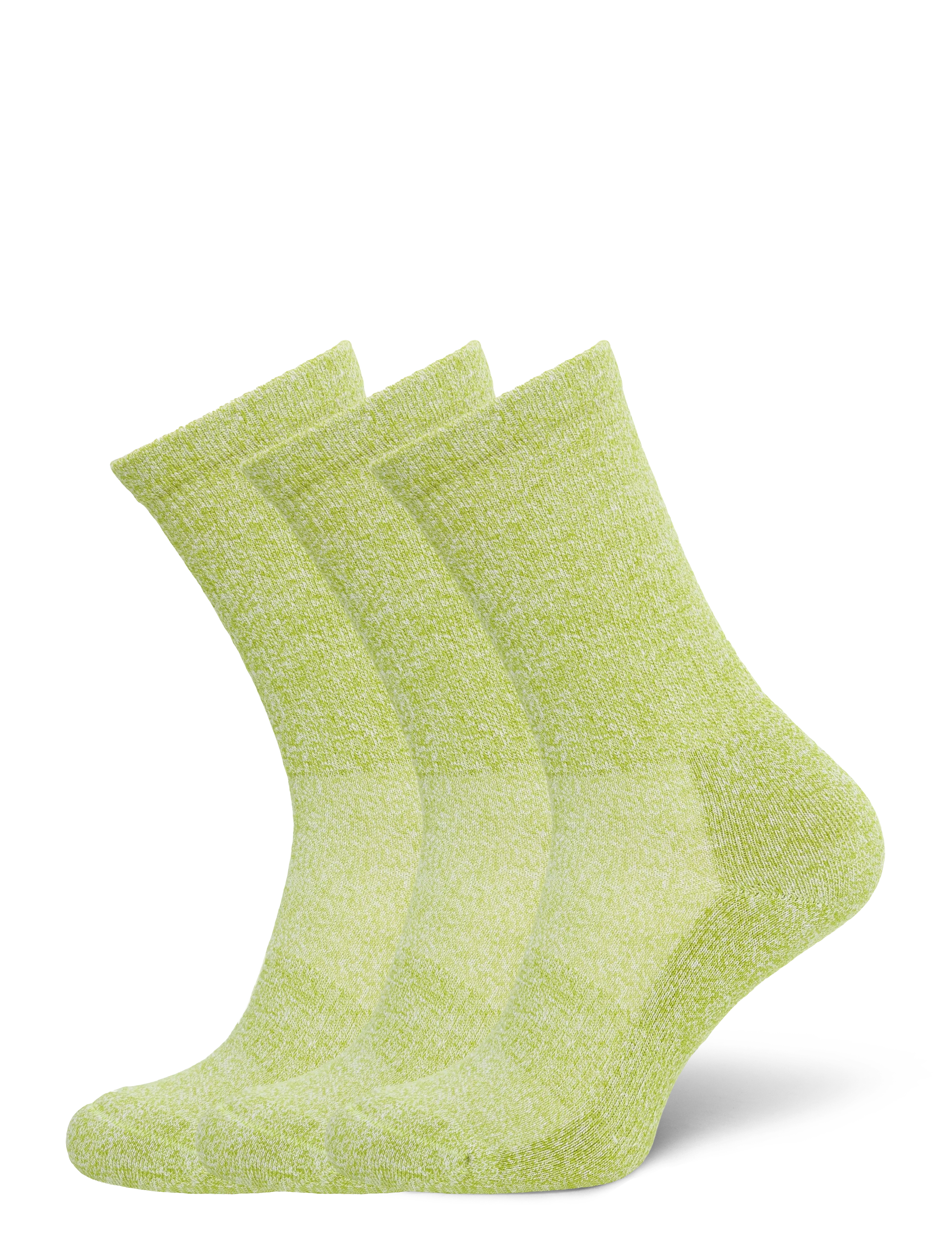 ORGANIC BASICS Core Tennis Crew Socken 3-Pack Grün - 35-38 - Damen