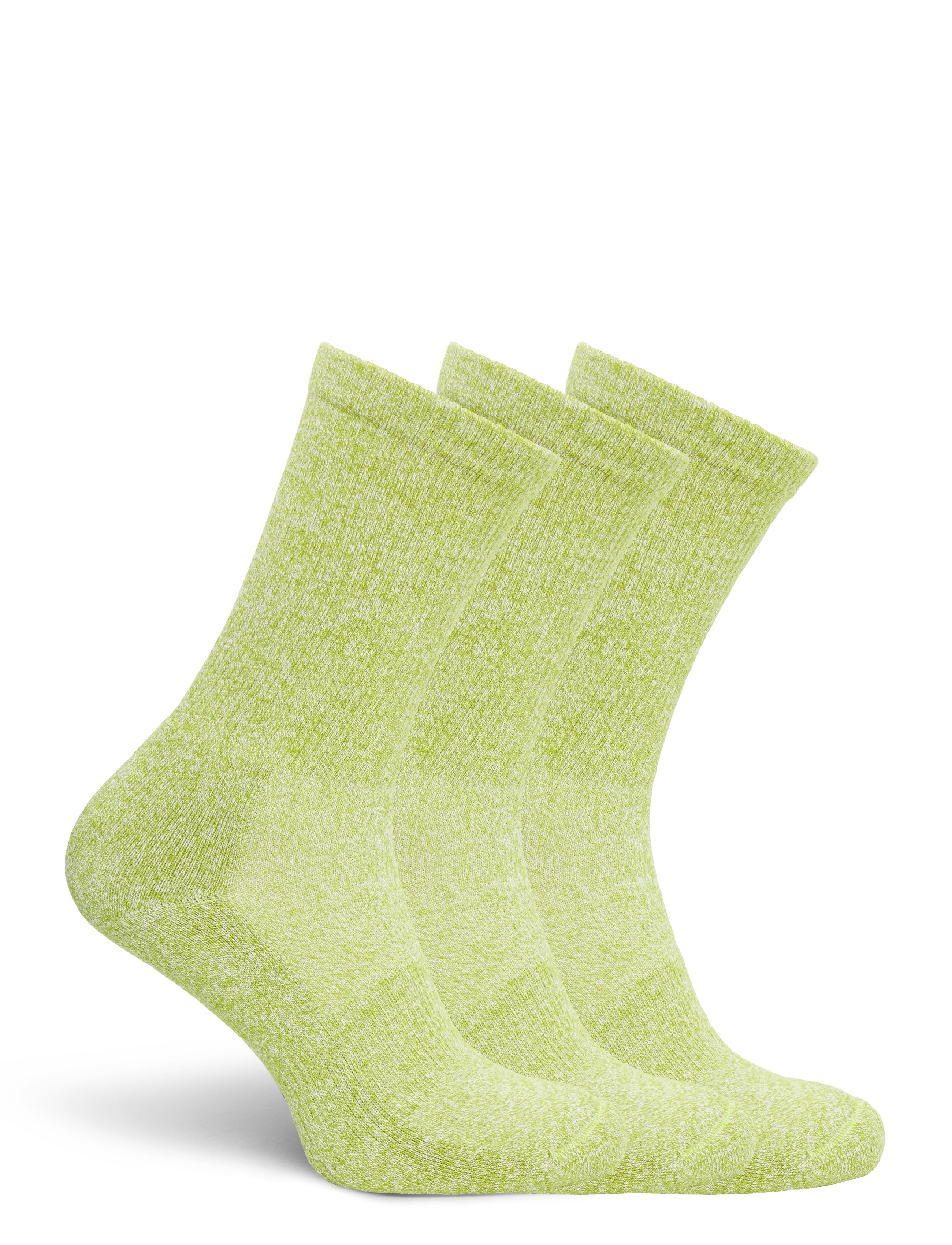 Organic Basics - Core Tennis Crew Socks 3-pack - madalaimad hinnad - matcha green - 1