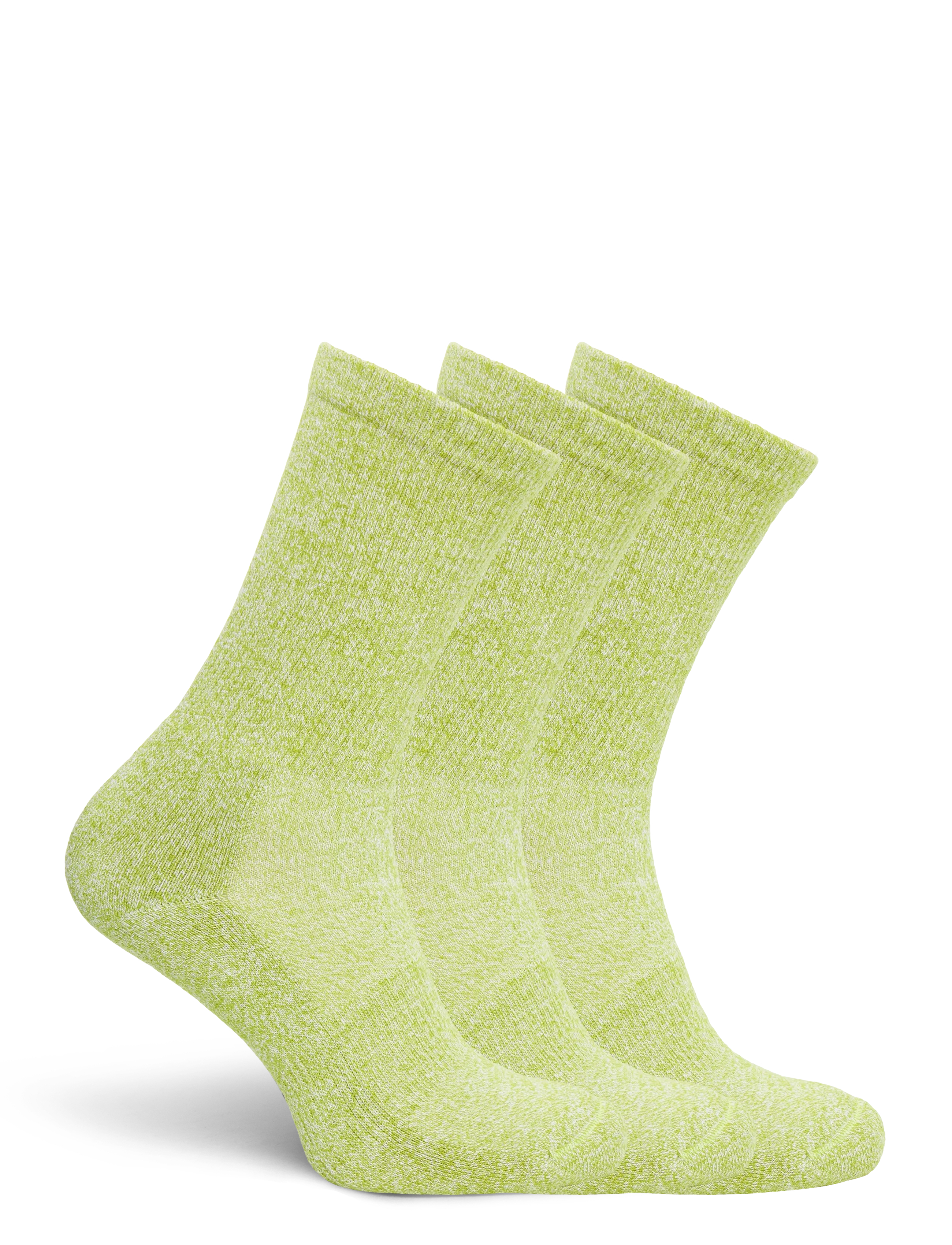 Organic Basics - Core Tennis Crew Socks 3-pack - laveste priser - matcha green - 1