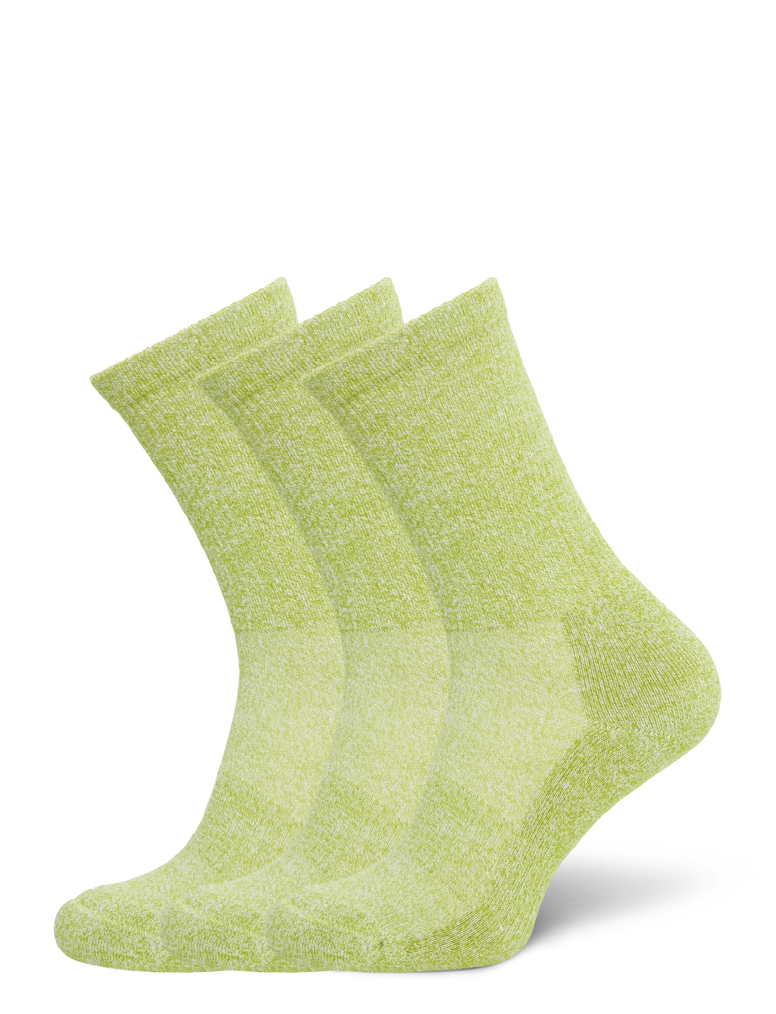 Organic Basics - Core Tennis Crew Socks 3-pack - madalaimad hinnad - matcha green - 2