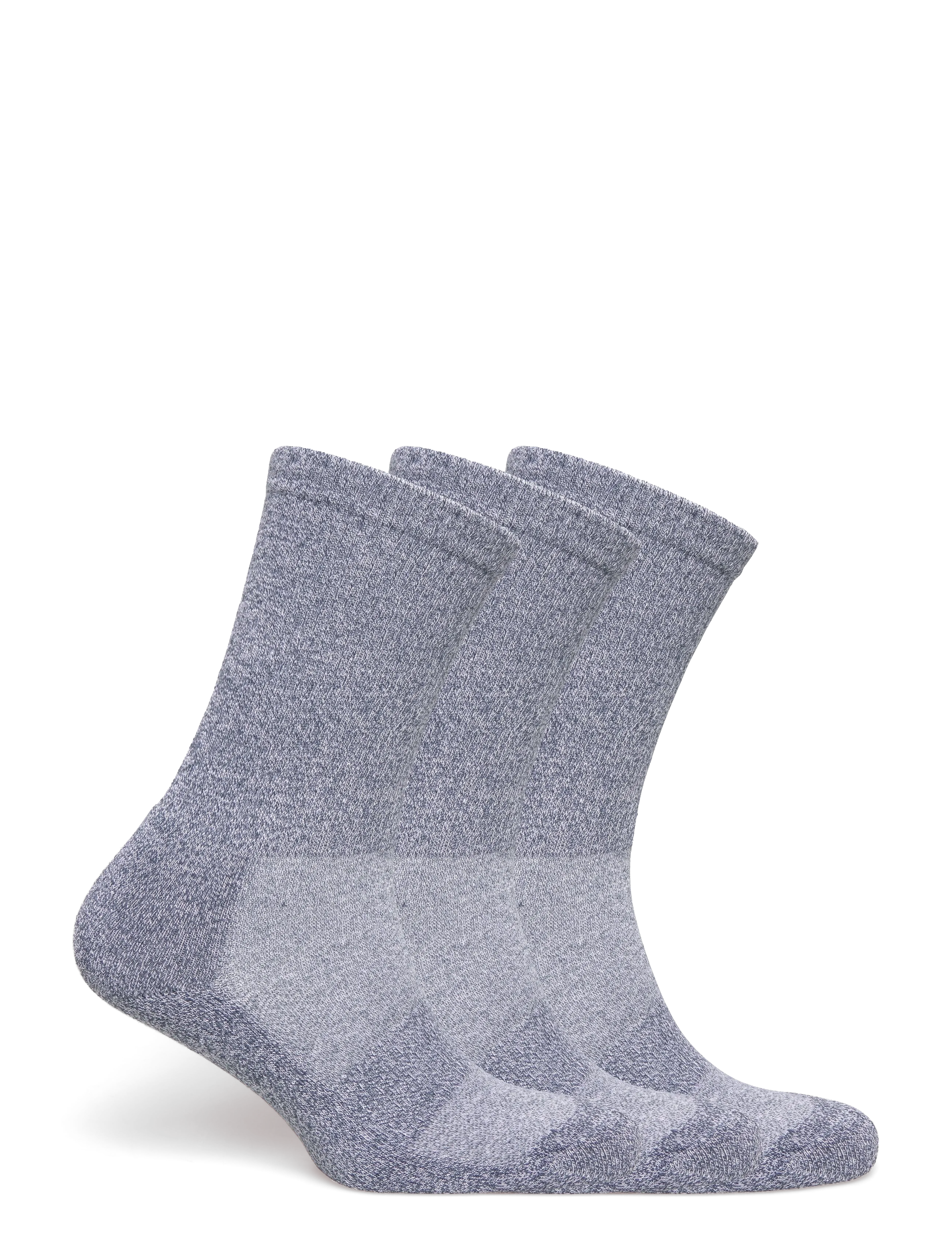 Organic Basics - Core Tennis Crew Socks 3-pack - laveste priser - midnight blue / white - 1