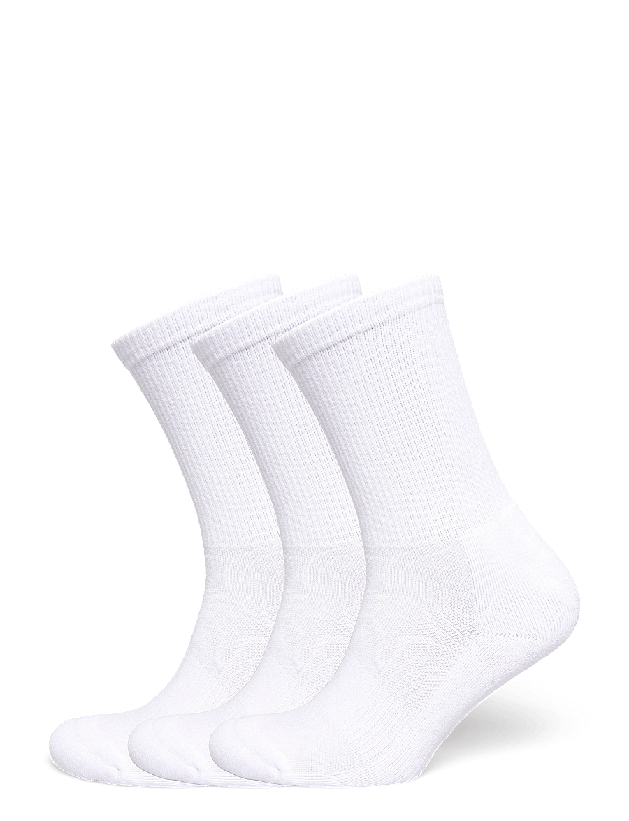 Organic Basics - Core Tennis Crew Socks 3-pack - normale socken - white - 0