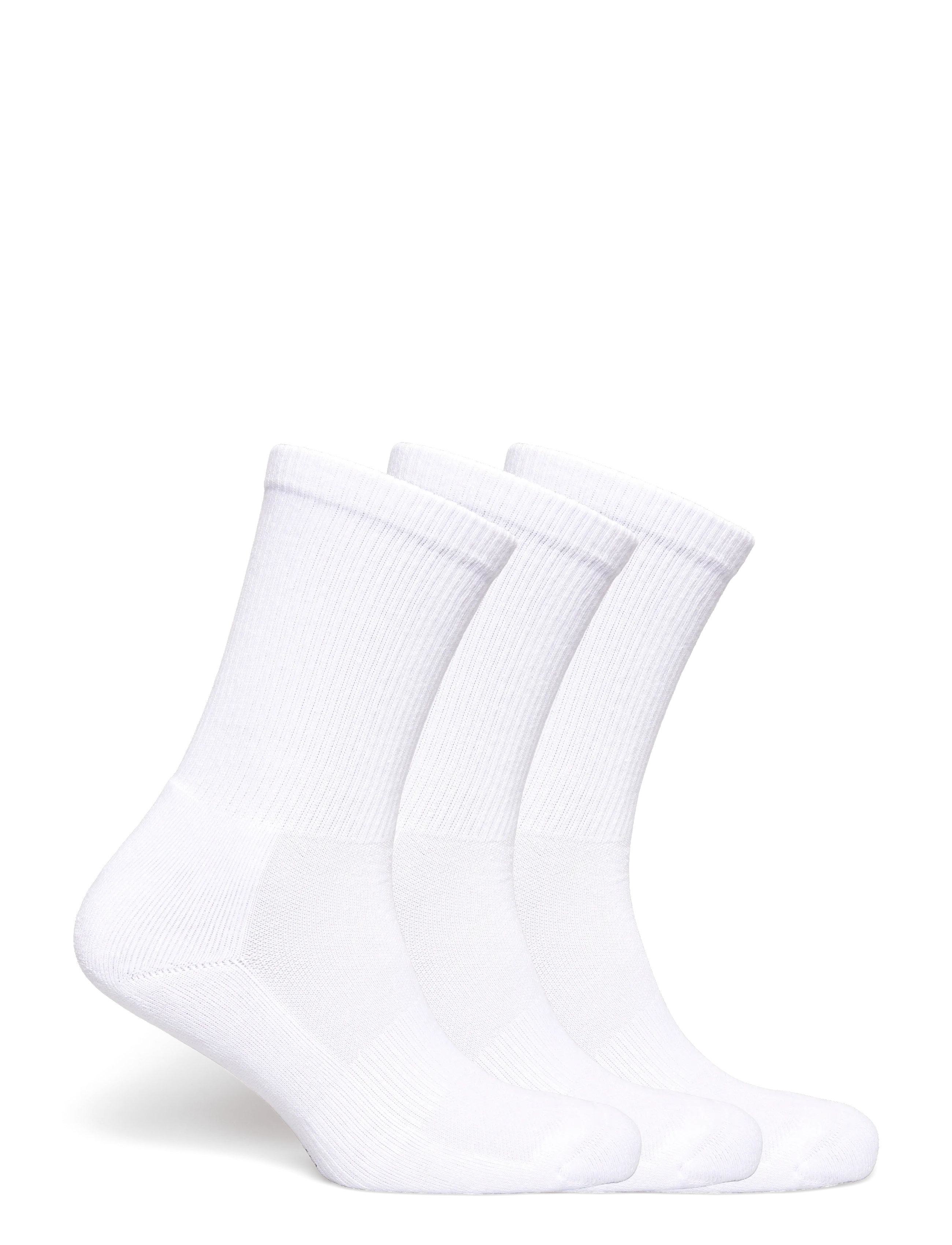 Organic Basics - Core Tennis Crew Socks 3-pack - white - 1