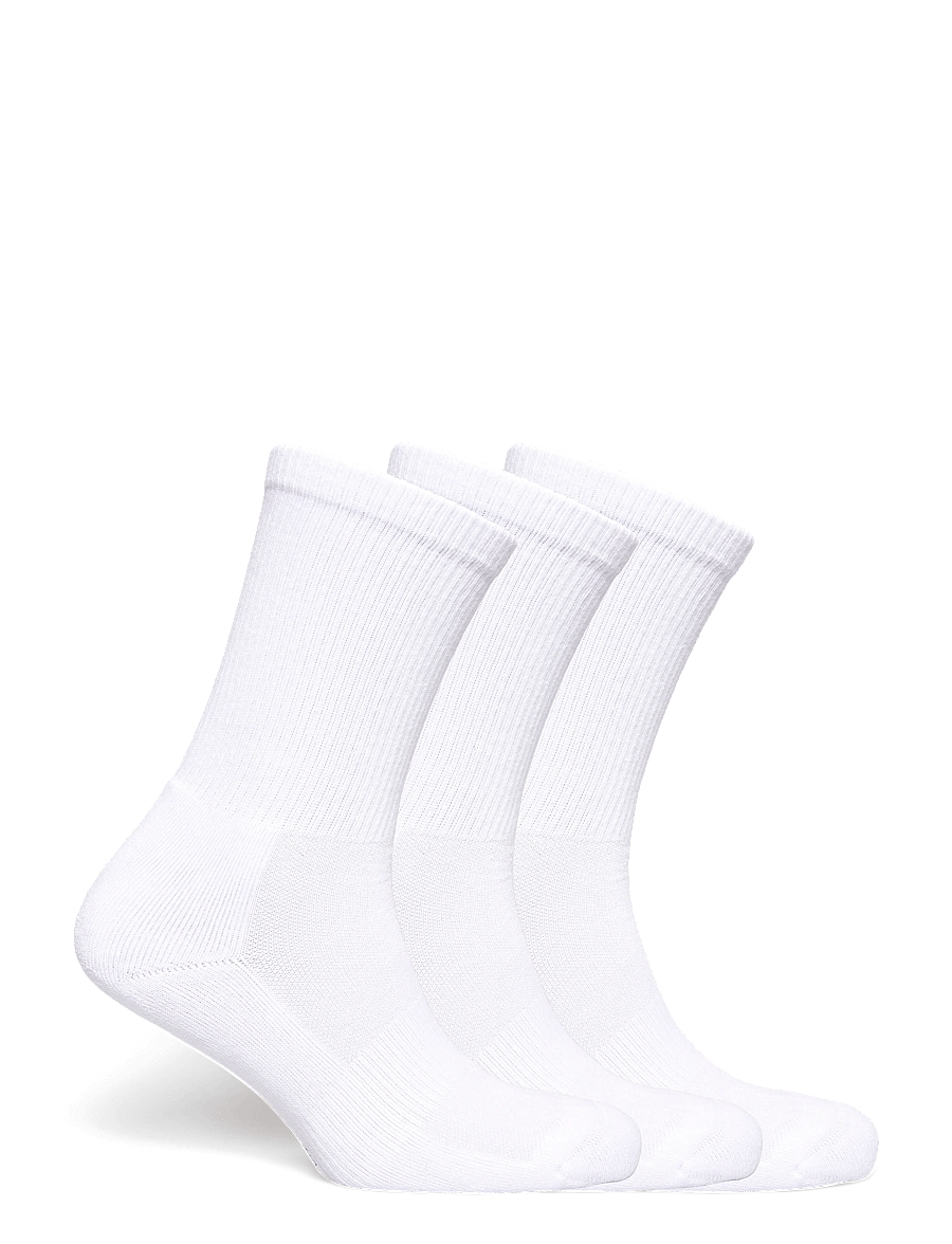 Organic Basics - Core Tennis Crew Socks 3-pack - normale socken - white - 1