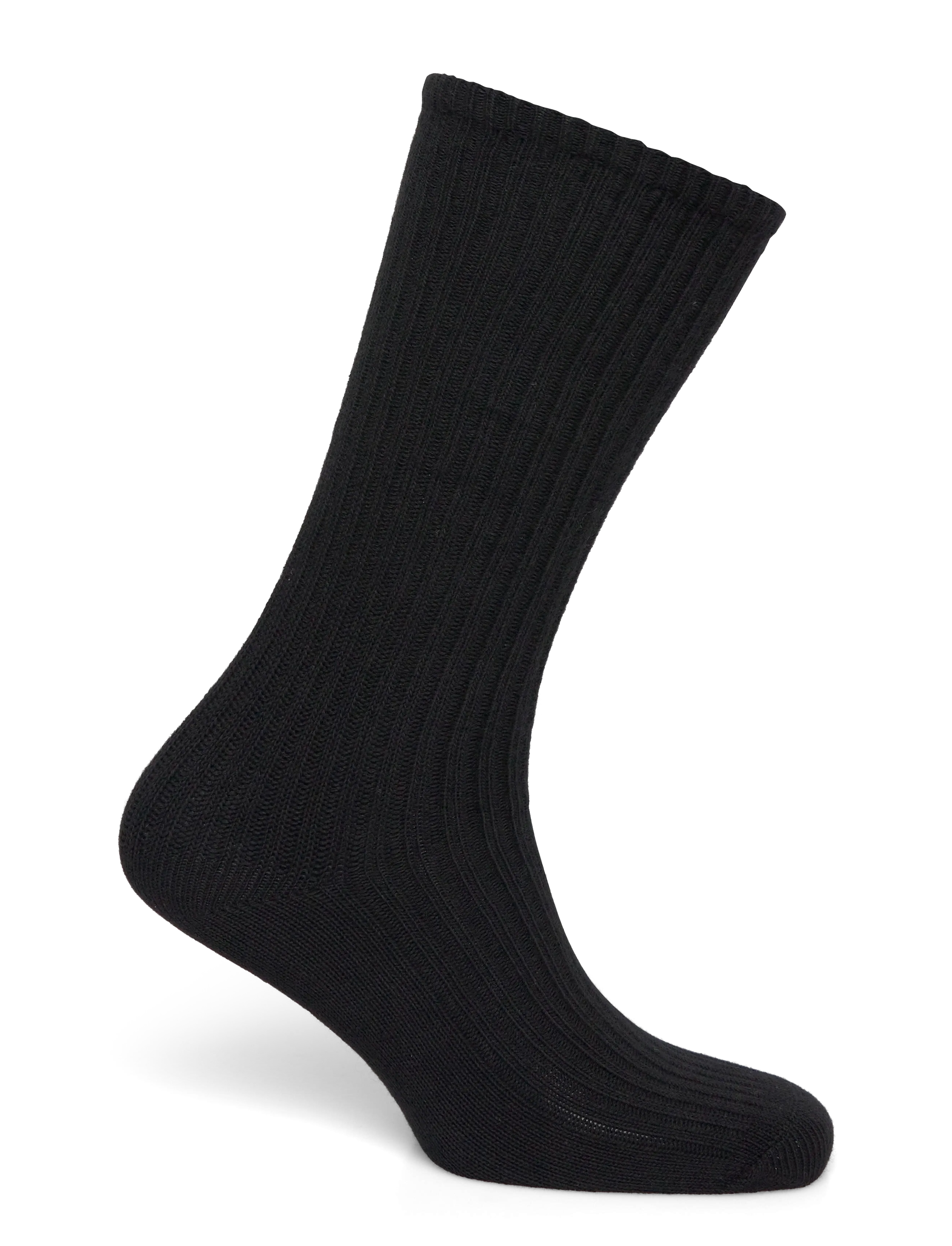 Organic Basics - Soft Slouchy Socks - laveste priser - black - 1