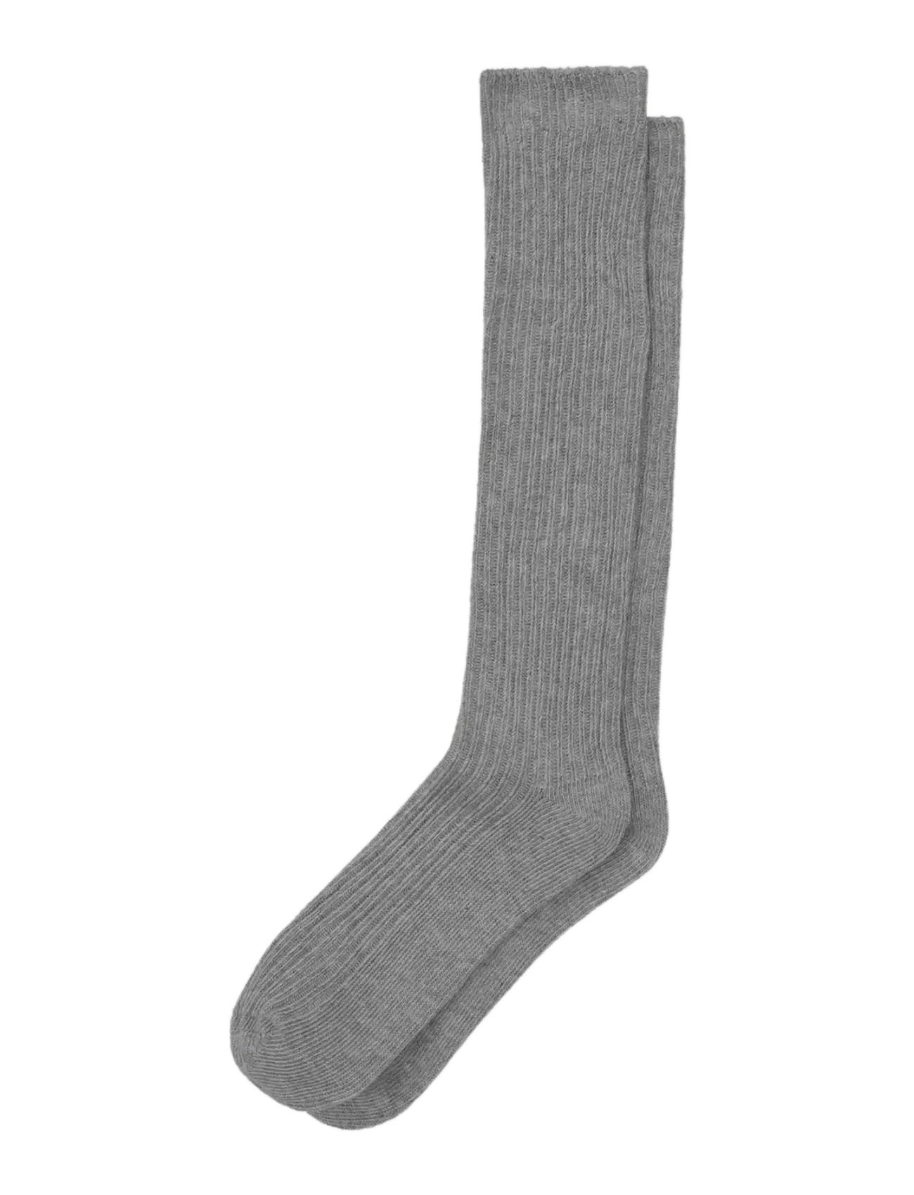 Organic Basics Soft Slouchy Socks, Kvinder, Slouchy Sokker, Grå, Str: 39-42