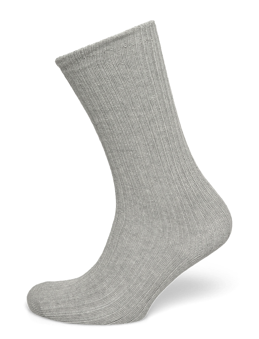 Organic Basics - Soft Slouchy Socks - grey melange - 0