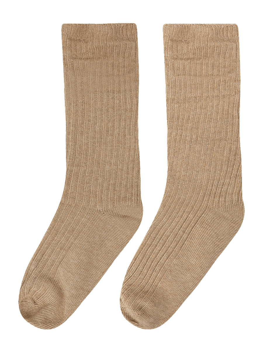 Organic Basics - Soft Slouchy Socks - vanliga strumpor - nutmeg - 1