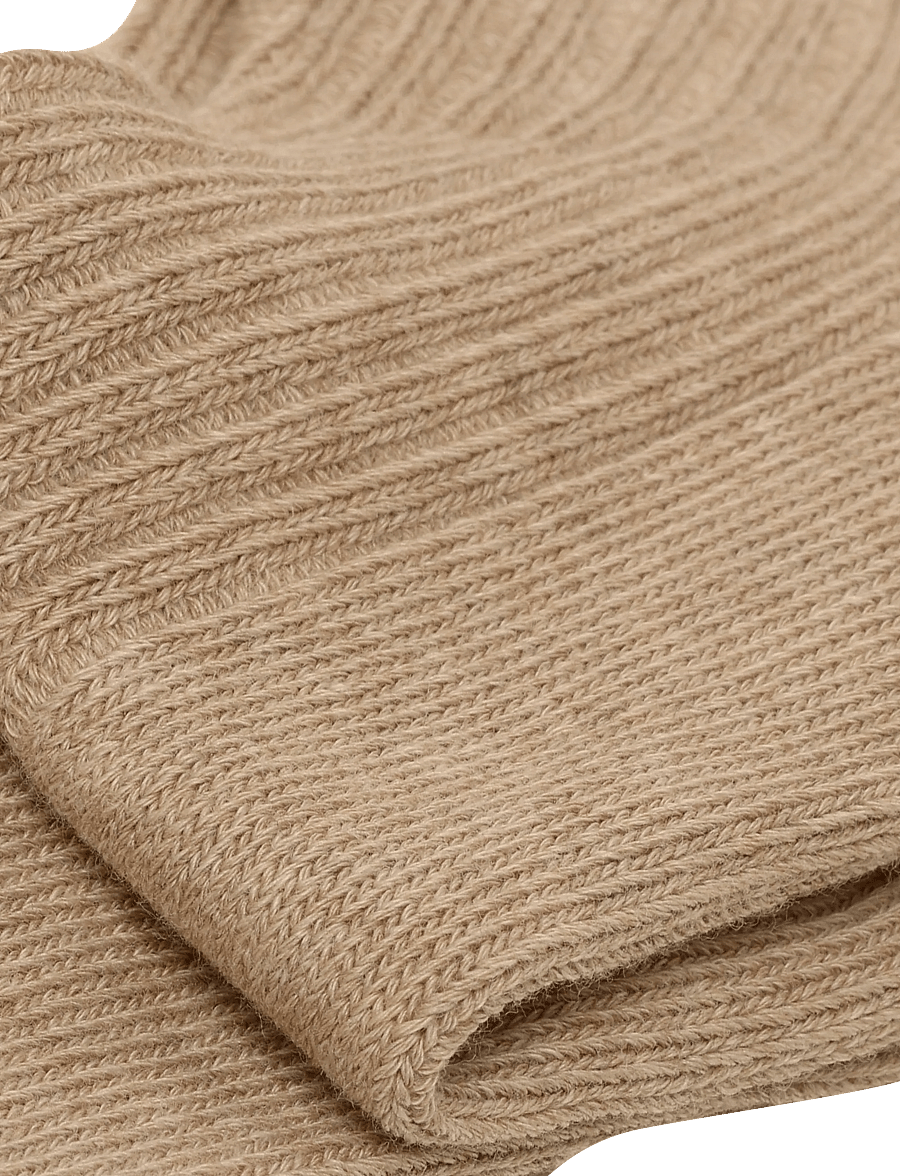 Organic Basics - Soft Slouchy Socks - vanliga strumpor - nutmeg - 2