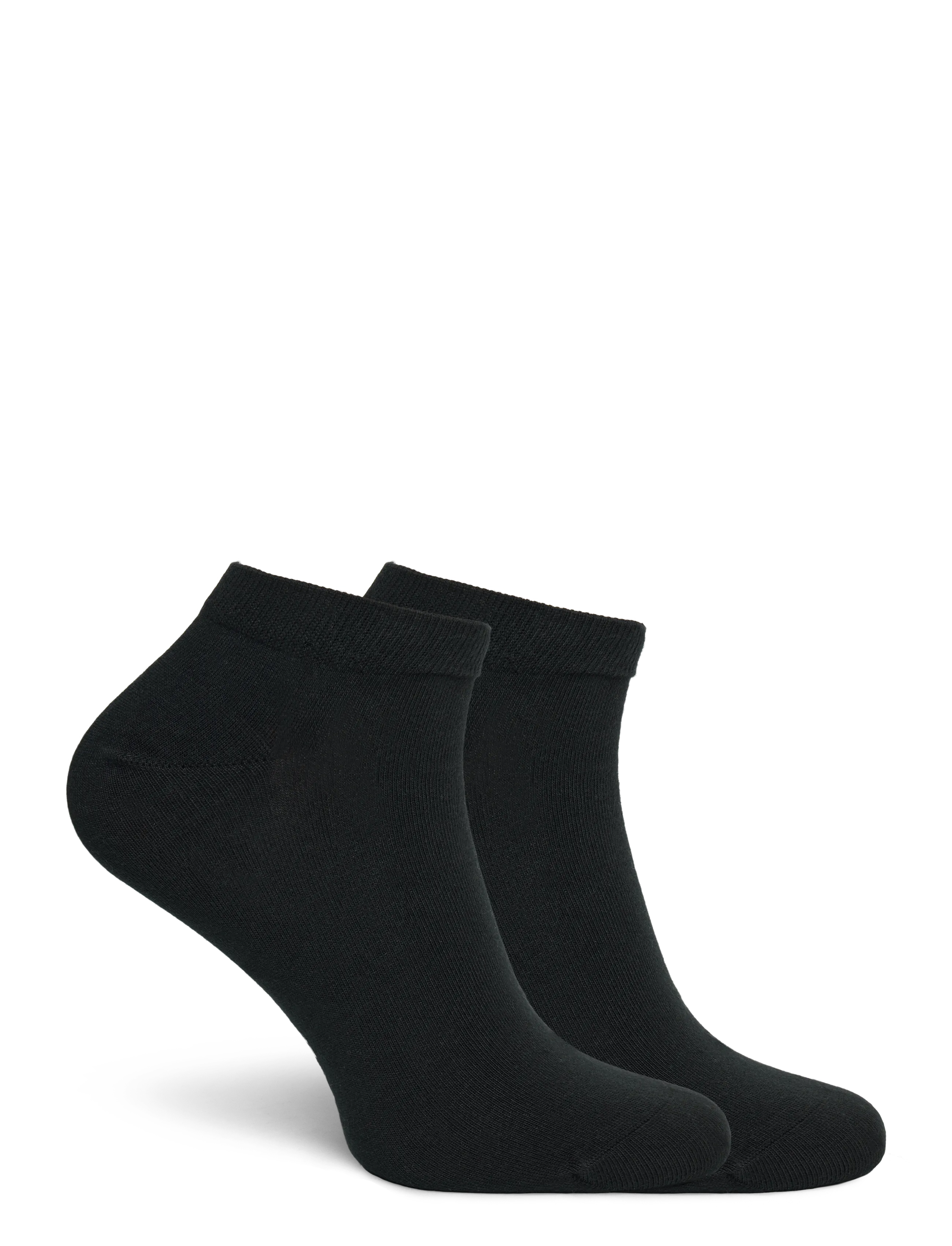 Organic Basics - Core Ankle Socks 2-Pack - die niedrigsten preise - black - 1