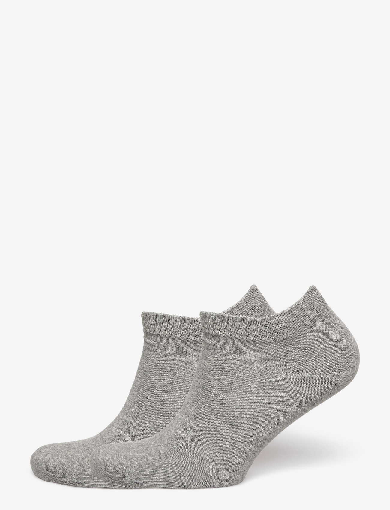Organic Basics - Core Ankle Socks 2-Pack - laveste priser - grey melange - 0