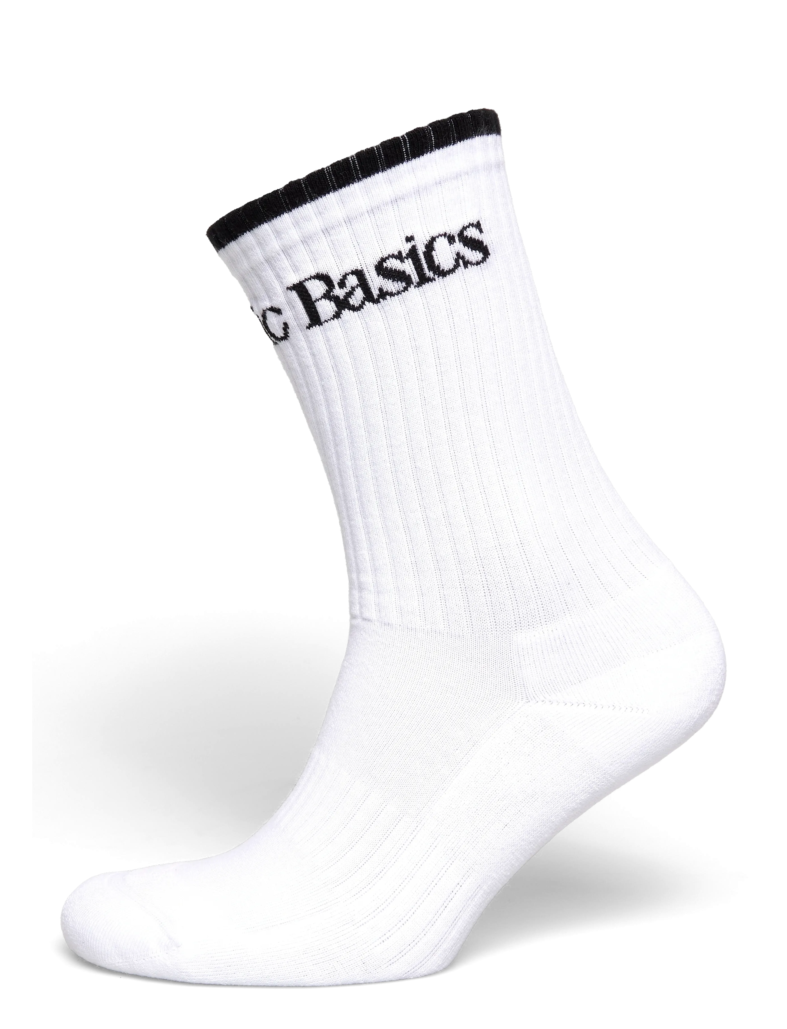 ORGANIC BASICS Active Tennis Socken Weiß - 35-38 - Damen
