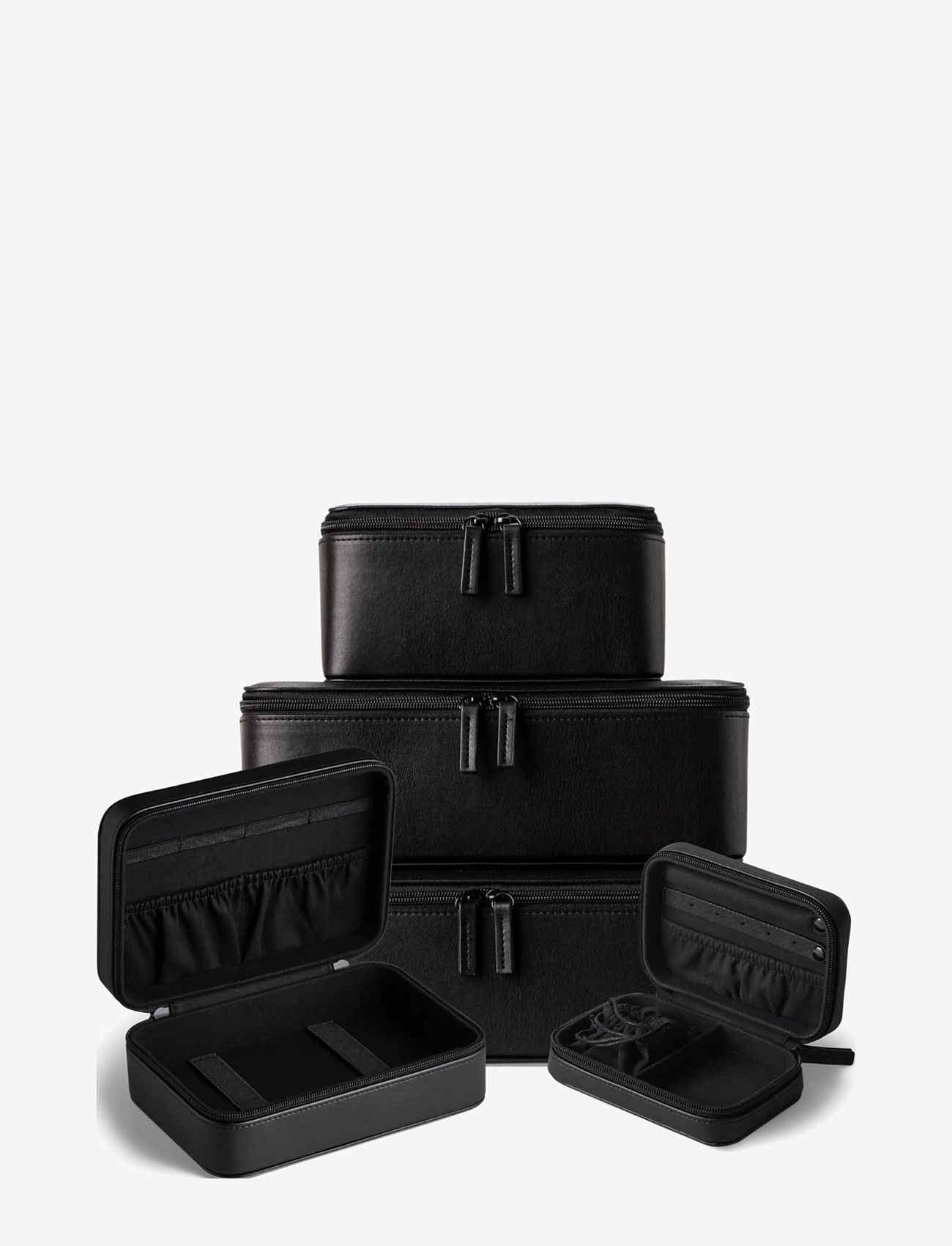 Organista - Vegan Leather Combo Set - pudełka na biżuterię - black - 1