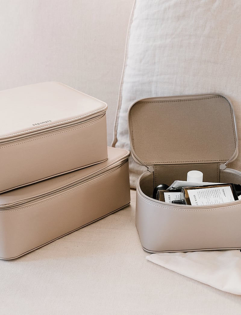 Organista - Vegan Leather Packing Cube Set - shop efter anledning - beige - 4