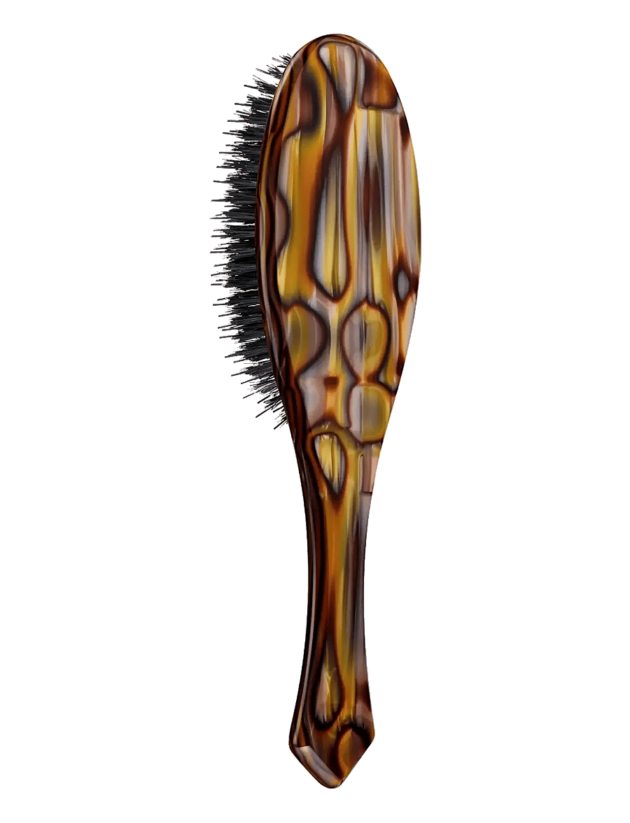 Oribe - Resin Flat Brush - takkuharjat - clear - 2