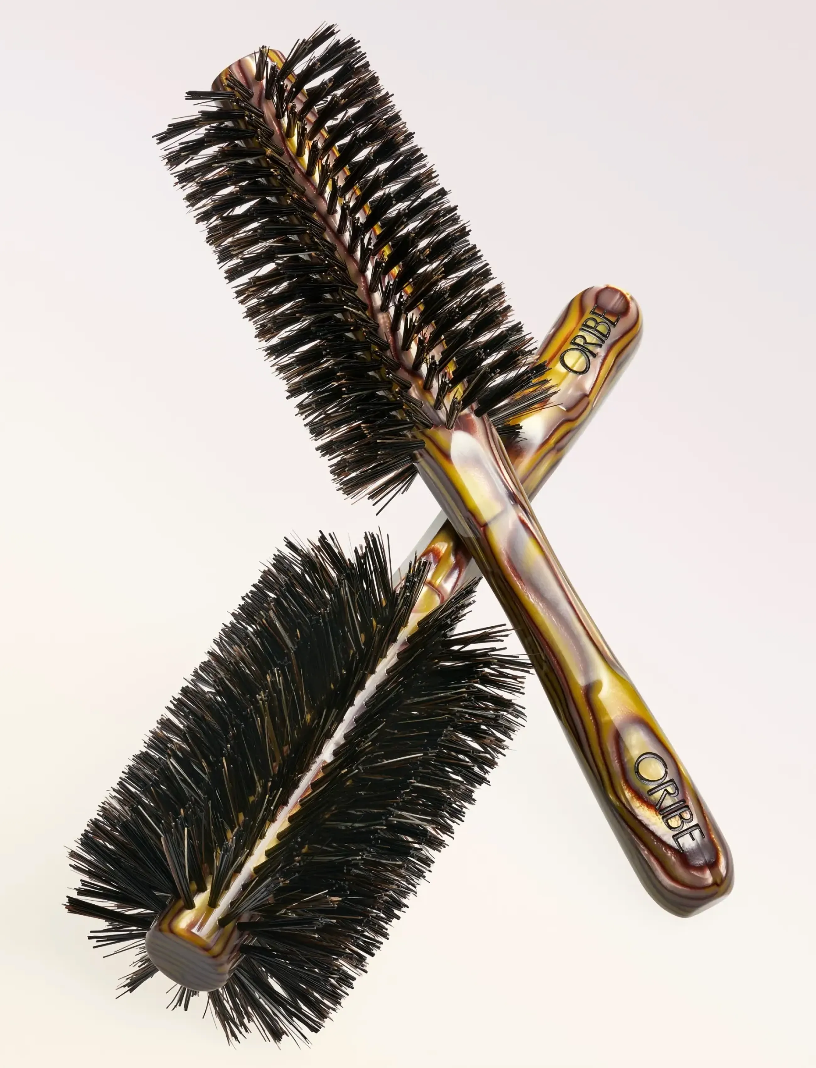 Oribe Resin Round Brush Large, 242 G, Multi/patterned, Hårbørster Og Kamme > Rundbørste, Dame