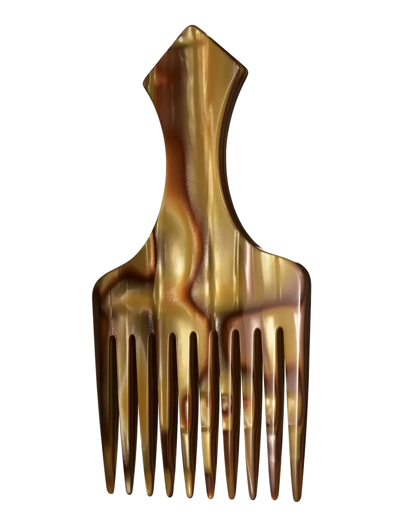 Oribe - Resin Diamond Pick - kamme - clear - 2