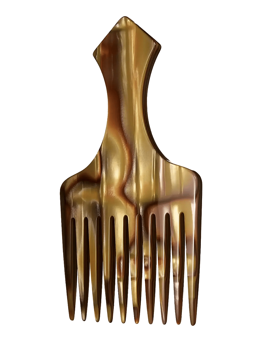 Oribe - Resin Diamond Pick - greiður - clear - 2