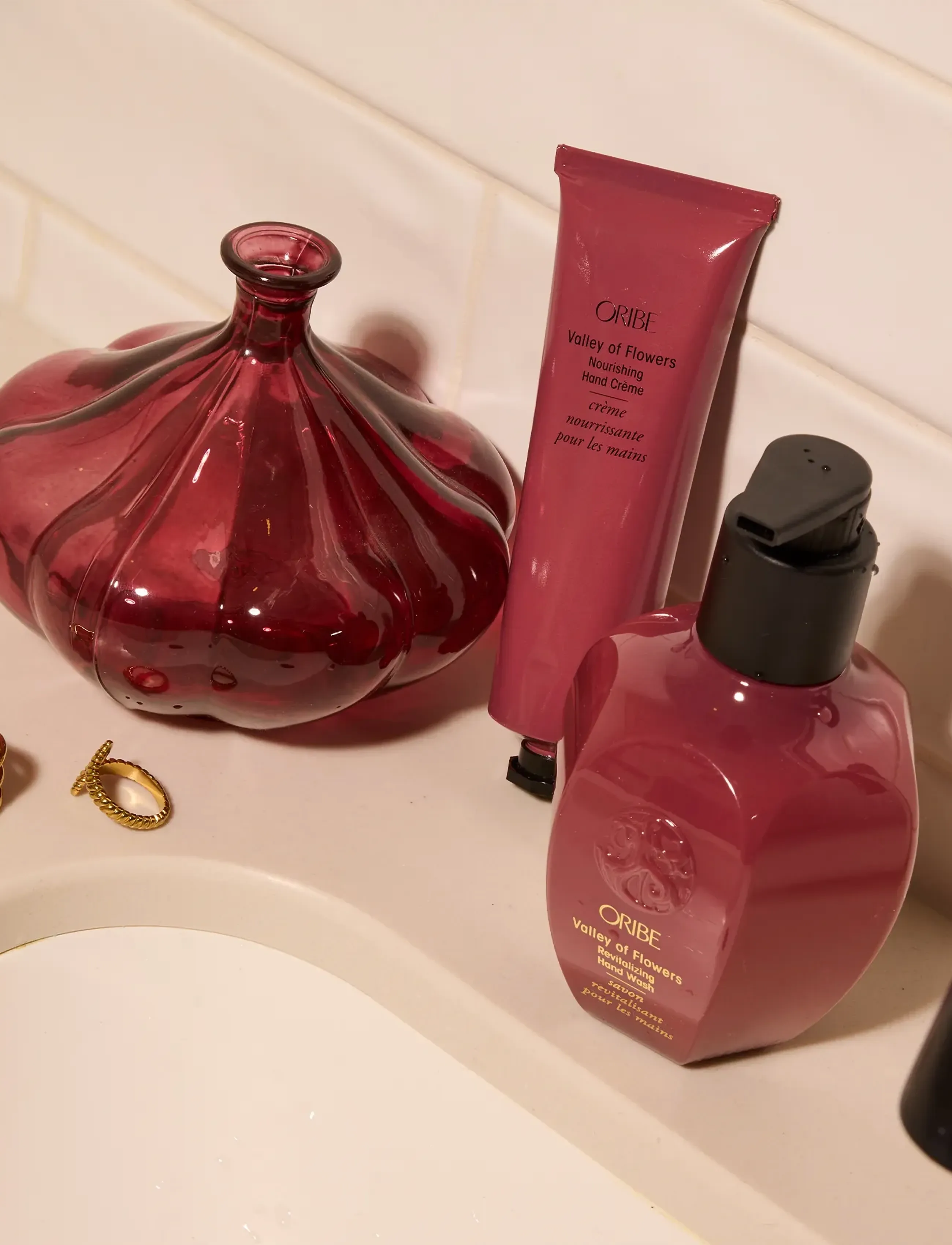 Oribe - Valley of Flowers Revitalizing Hand Wash - flytande tvål - clear - 0