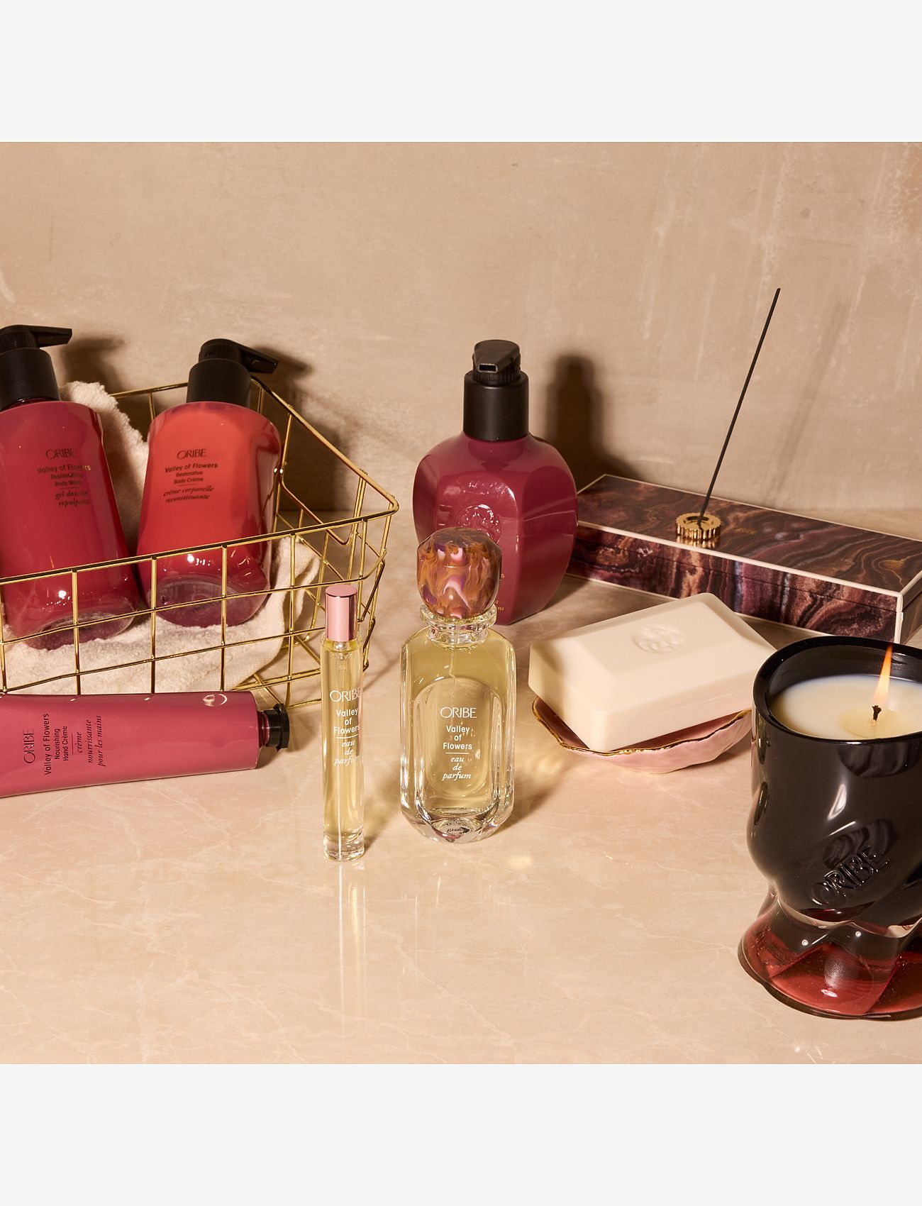 Oribe - Valley of Flowers Revitalizing Hand Wash - flydende sæber - clear - 4