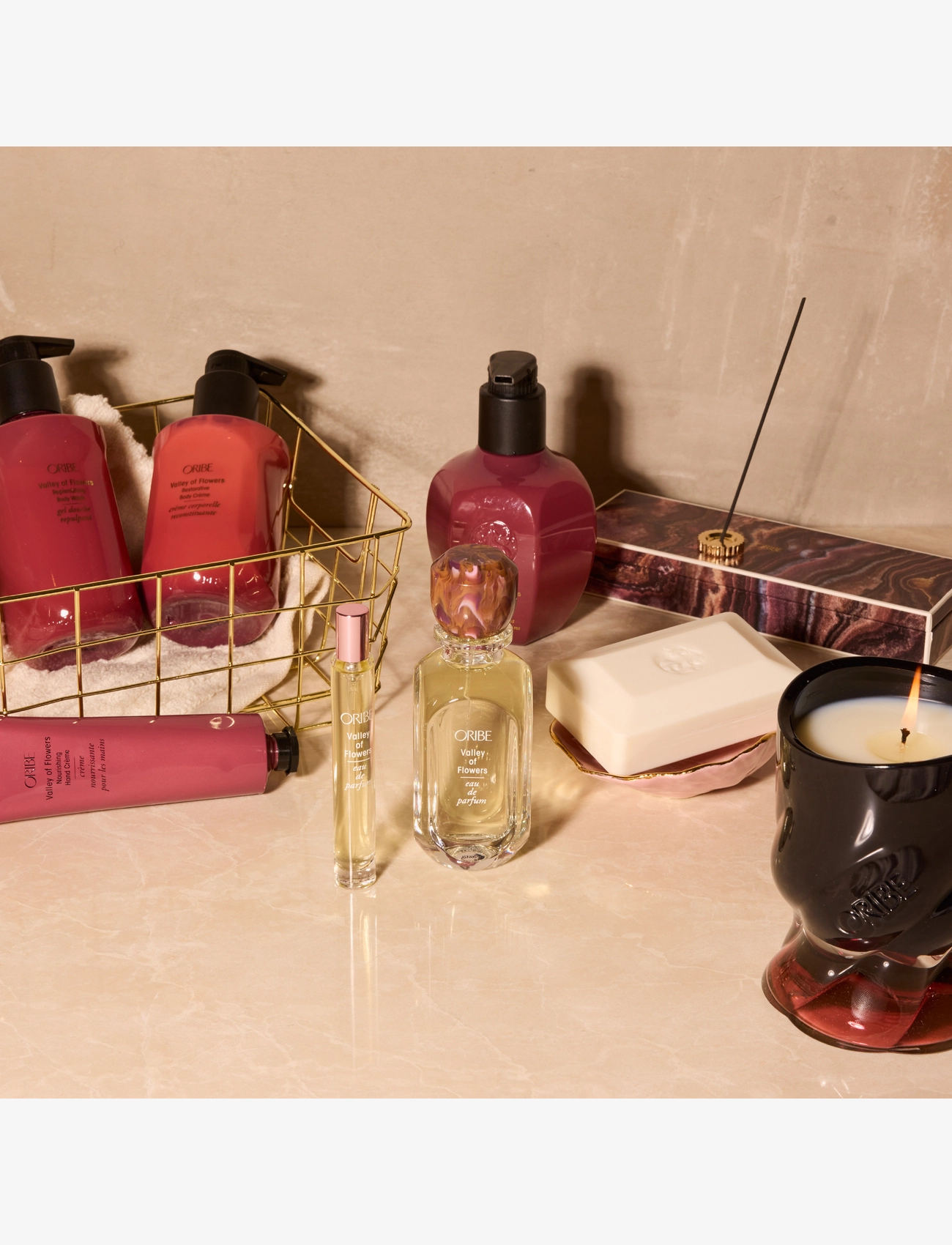 Oribe - Valley of Flowers Revitalizing Hand Wash - flydende sæber - clear - 4