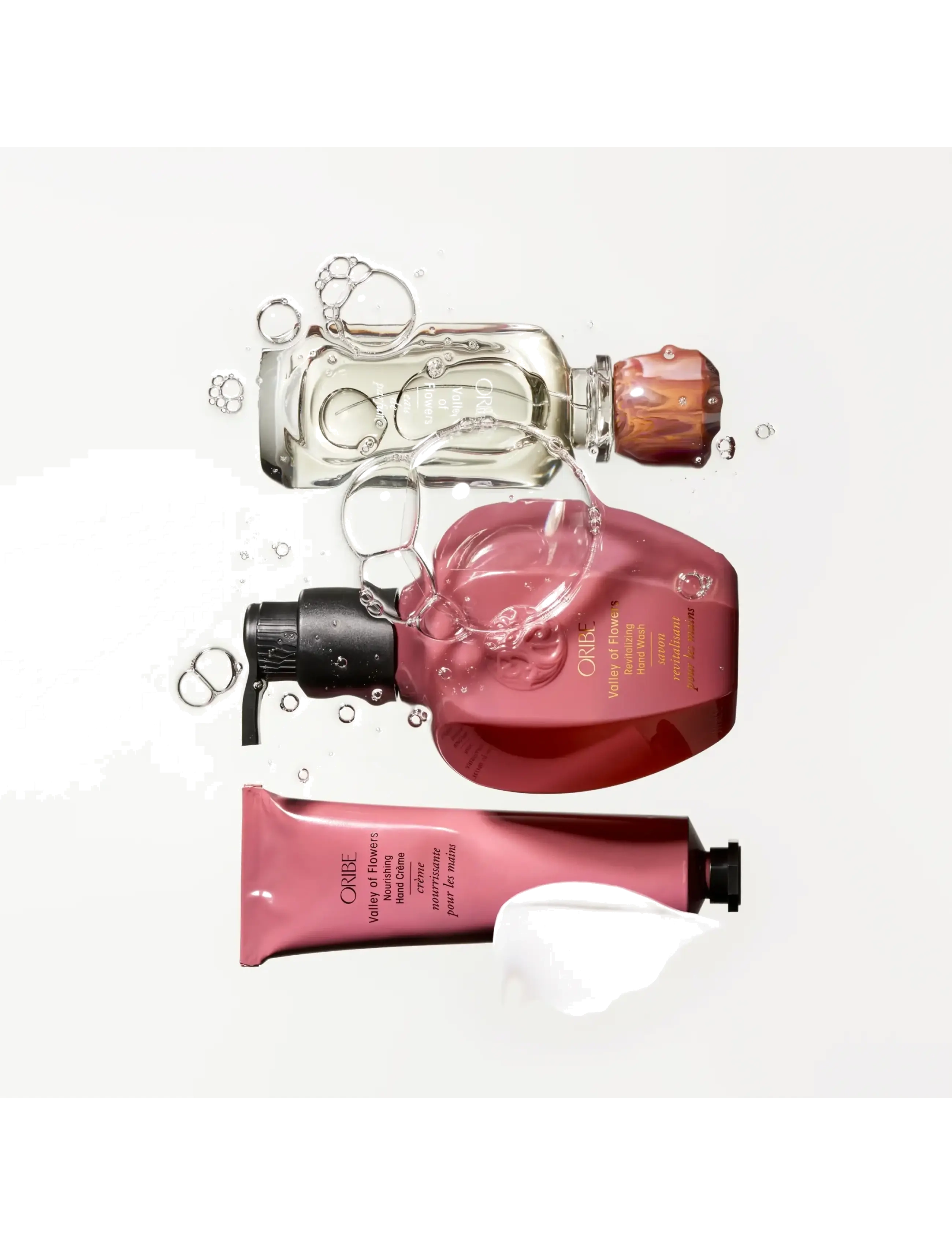 Oribe - Valley of Flowers Nourishing Hand Crème - håndcremer - clear - 4