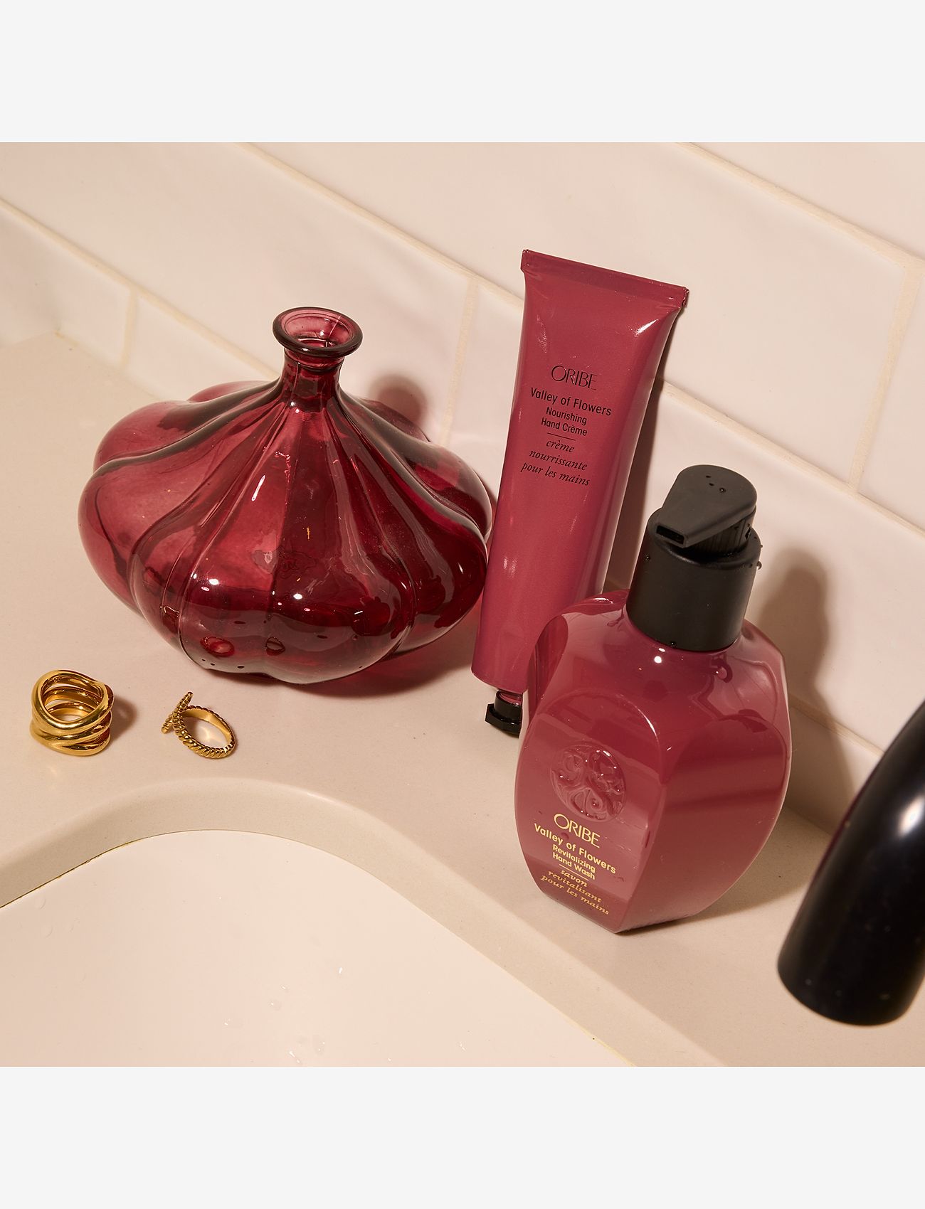 Oribe - Valley of Flowers Nourishing Hand Creme - handkräm - clear - 4