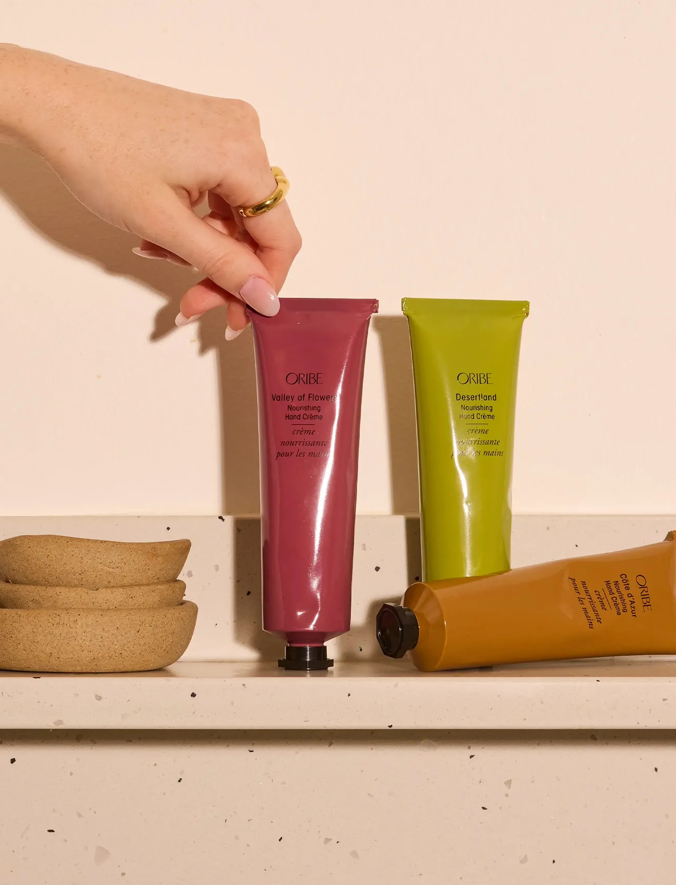 Oribe - Desertland Nourishing Hand Crème - handkräm - clear - 4