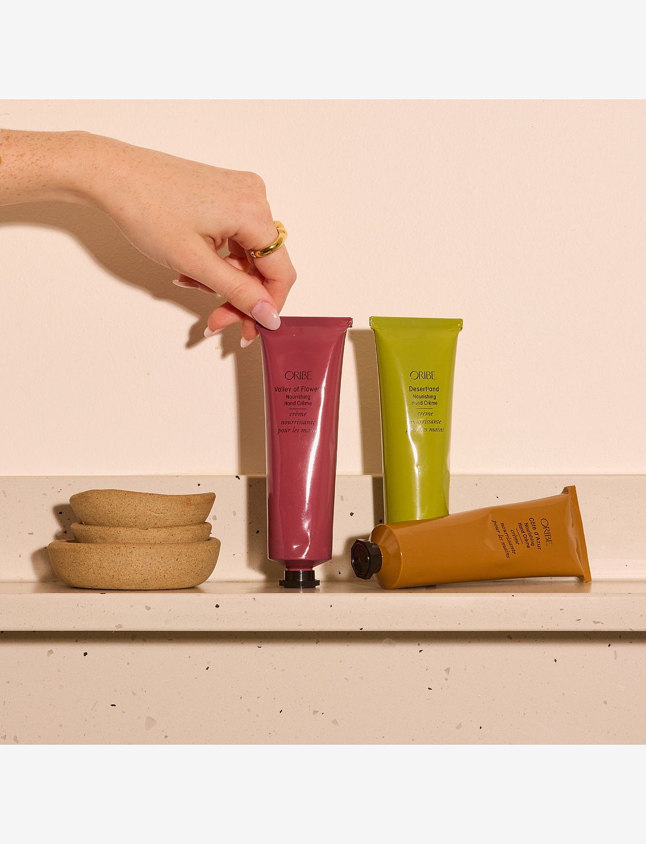 Oribe - Desertland Nourishing Hand Creme - handkräm - clear - 5