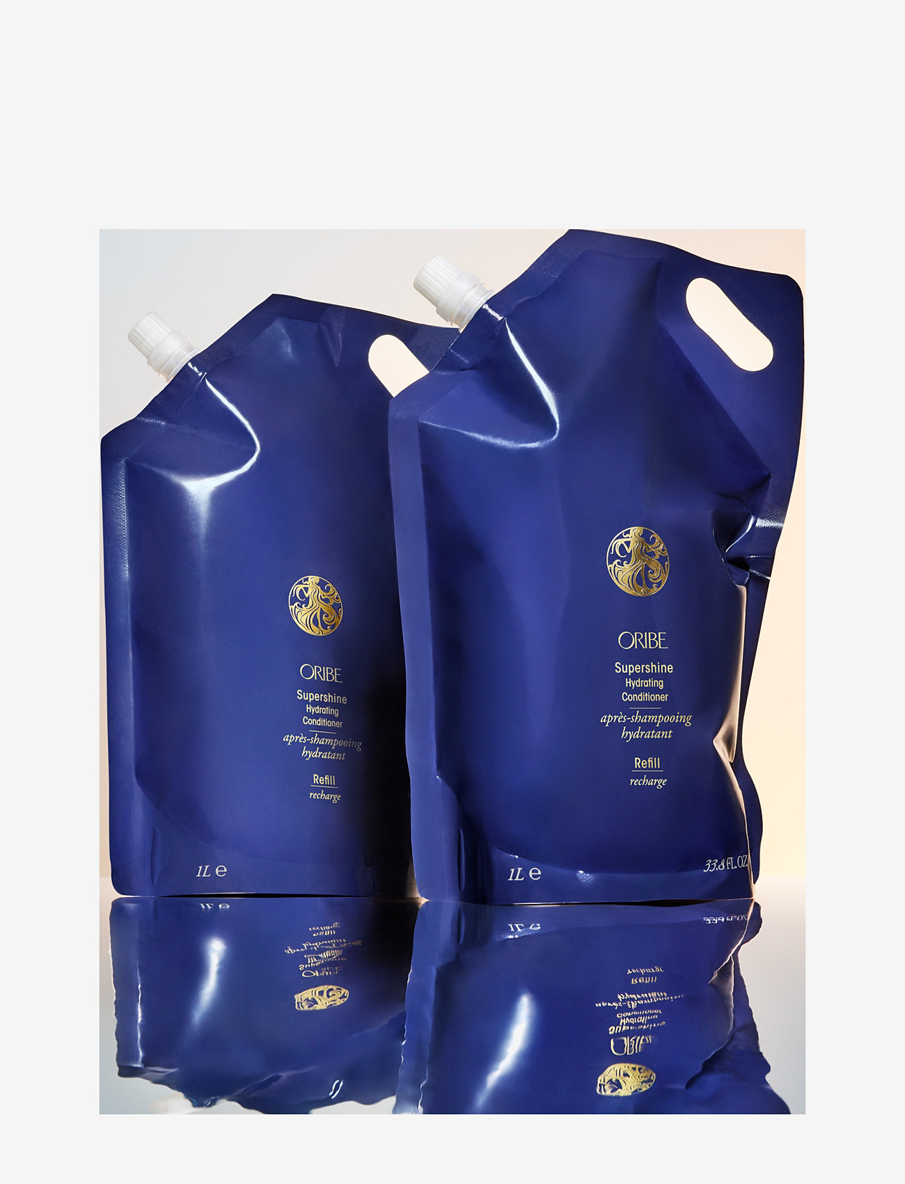 Oribe - Supershine Hydrating Conditioner Liter Refill - balsam - clear - 3