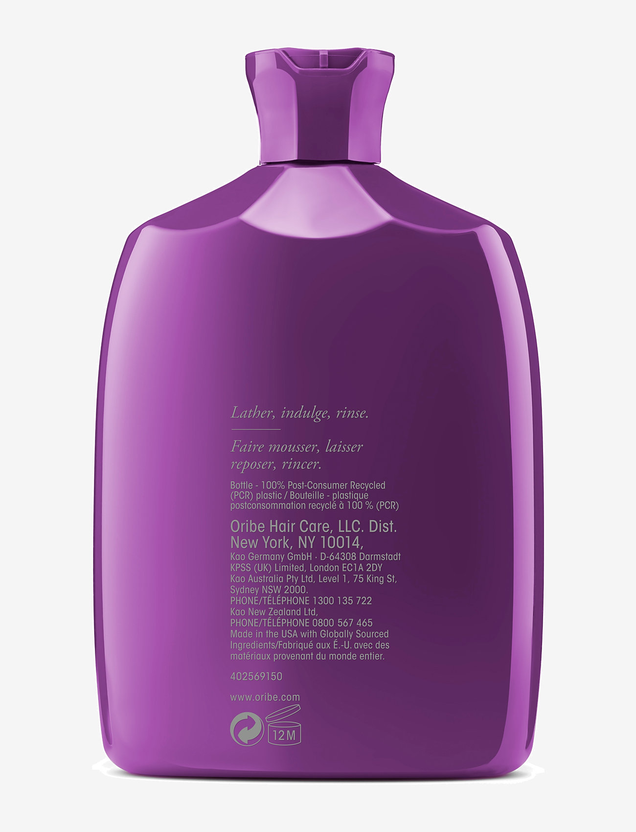 Oribe - Serene Scalp Densifying Shampoo - hårpleje - clear - 1