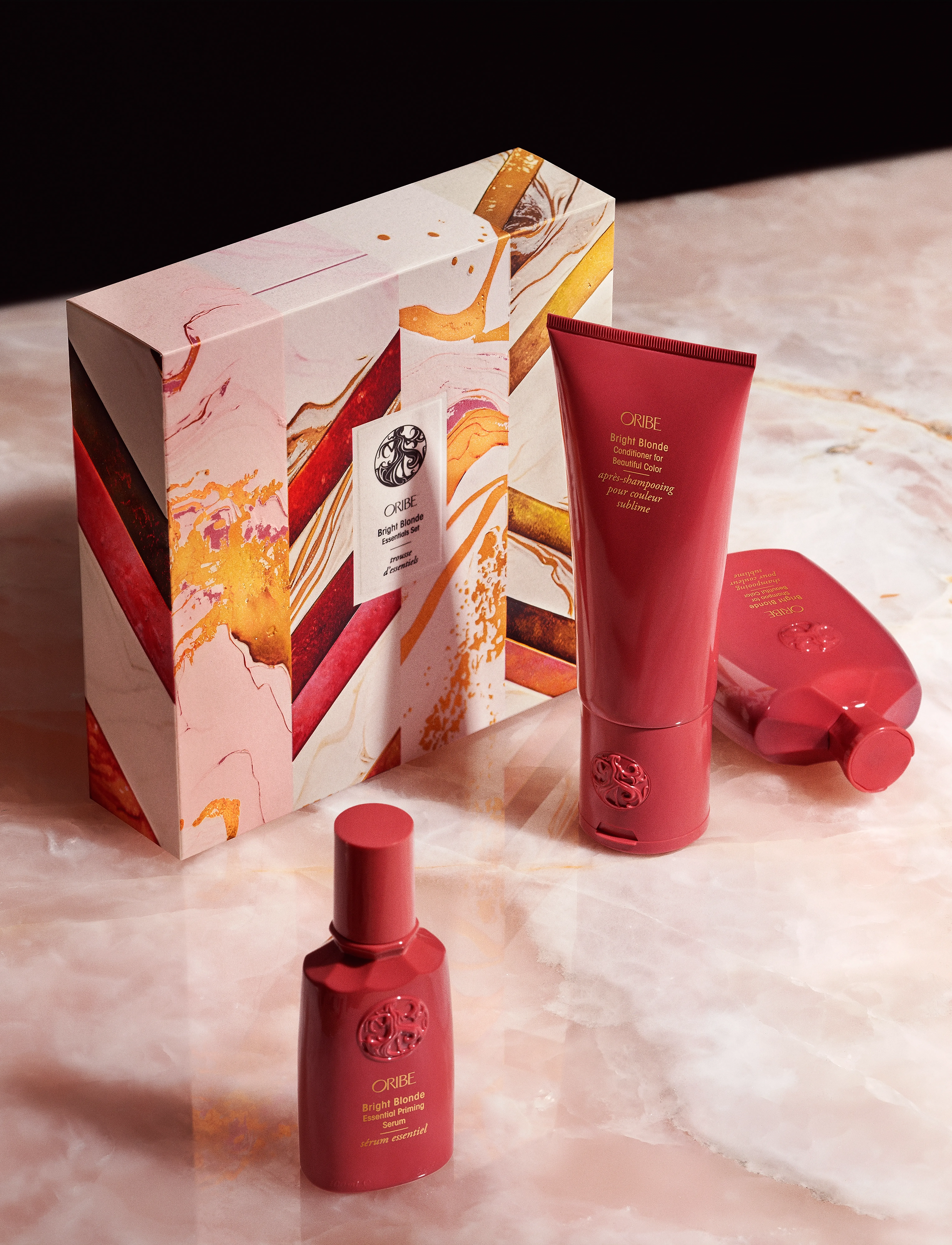 Oribe Bright Blonde Essentials Set, One Size, Nude, Care > Leave-in Treatment, Dame
