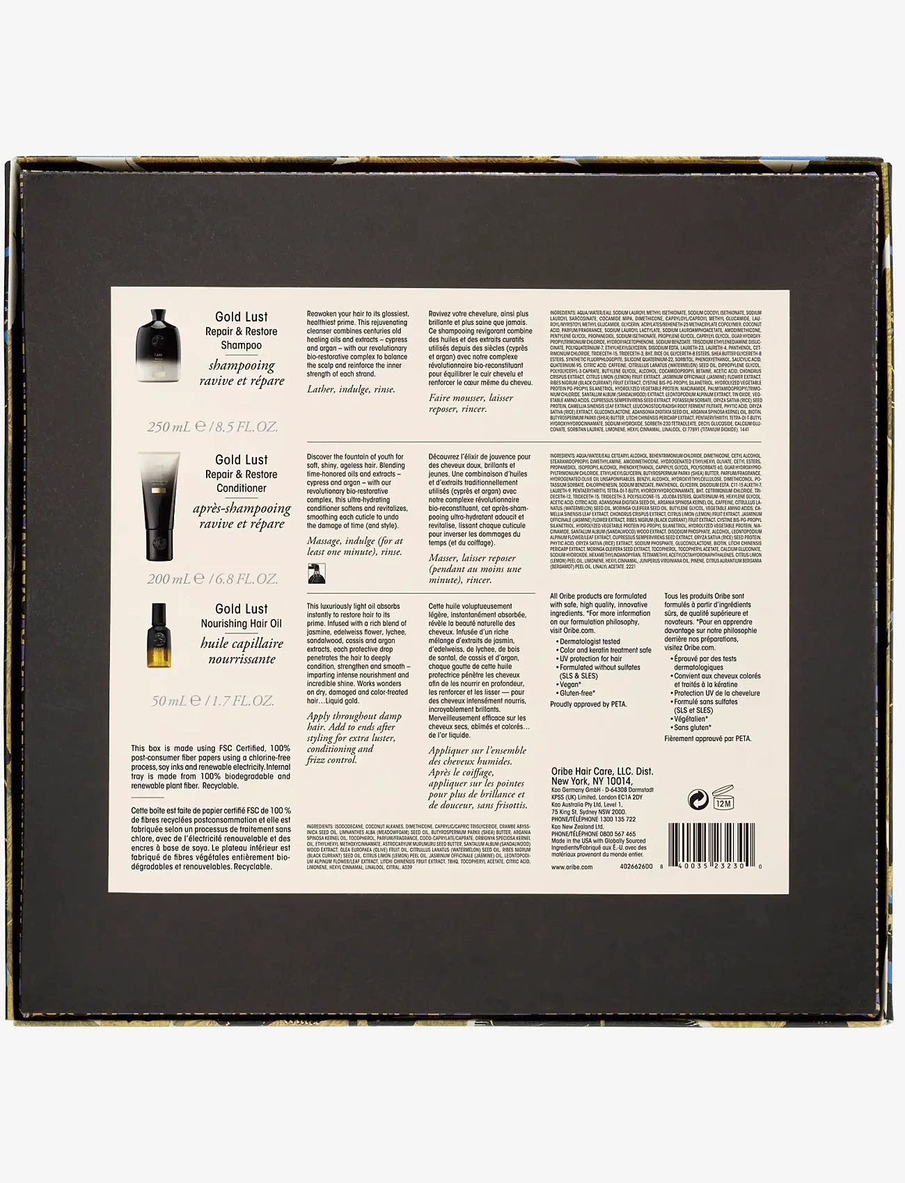 Oribe - Oribe Gold Lust Collection - gåvoset - clear - 2