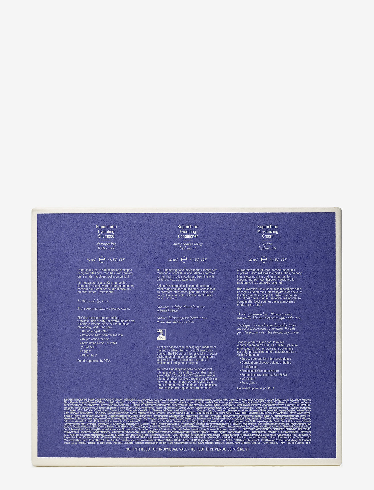 Oribe - Supershine Discovery Collection - gåvoset - clear - 1